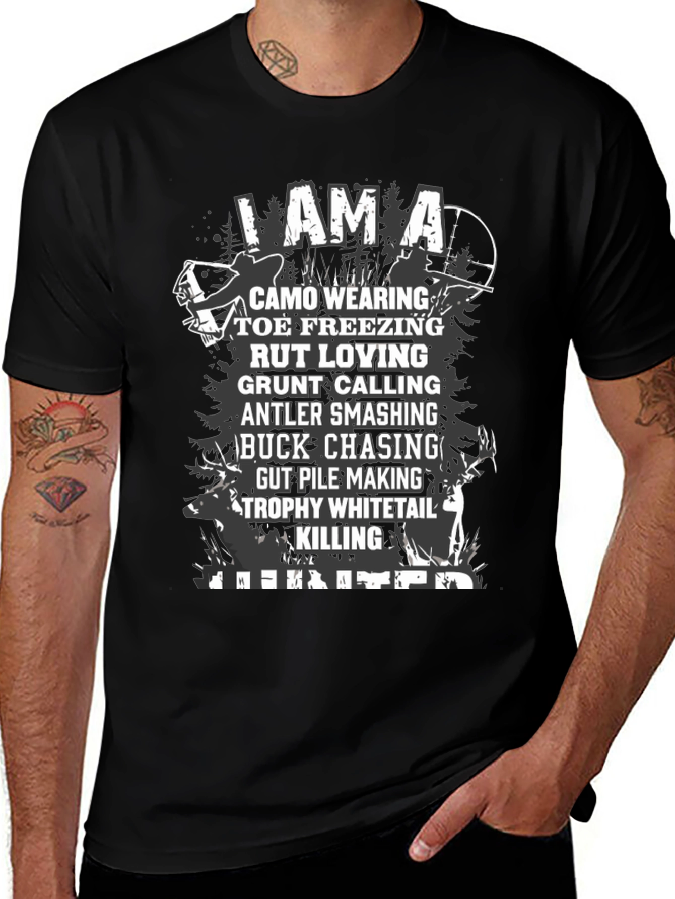 I Am A Hunter Graphic Tee