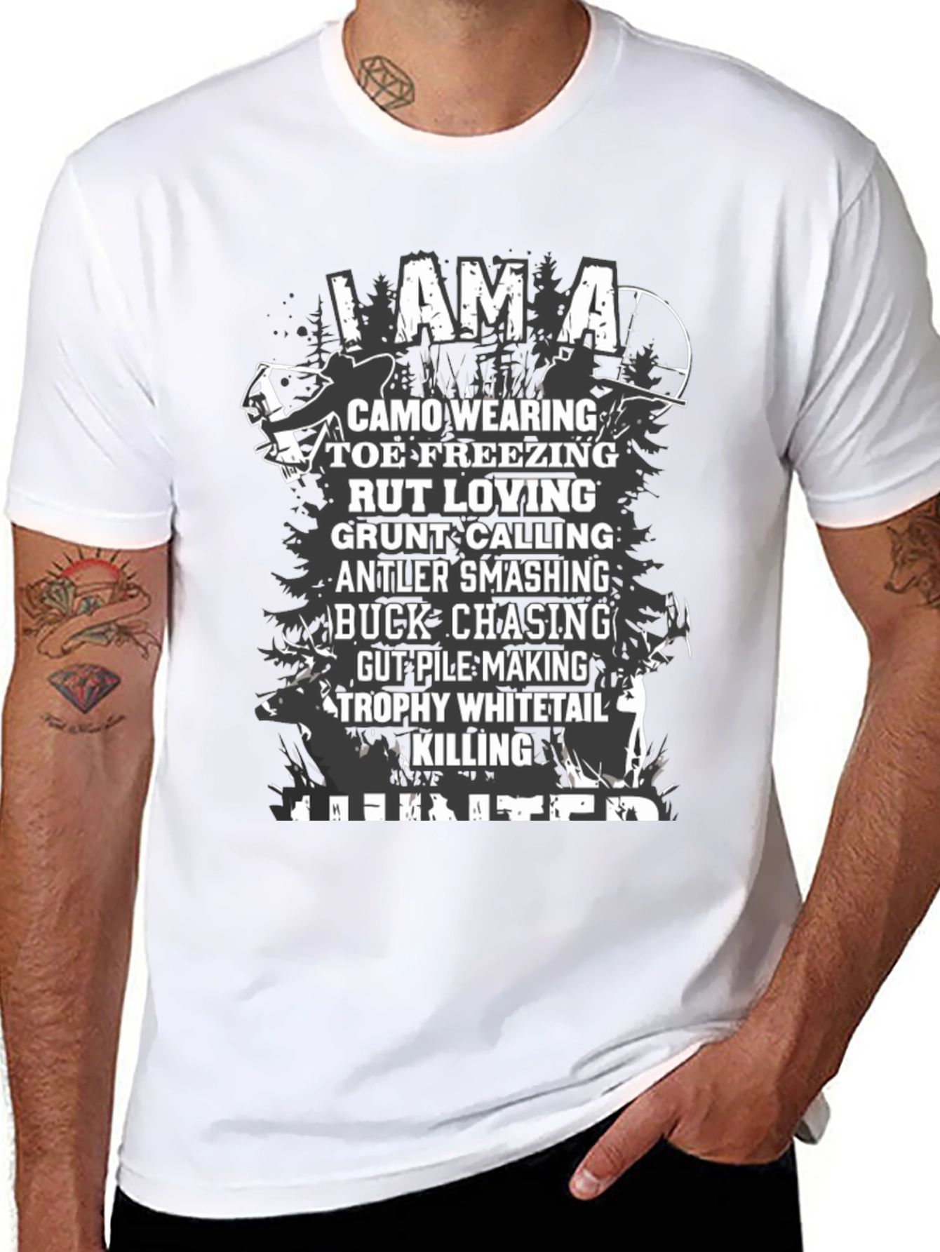 I Am A Hunter Graphic Tee