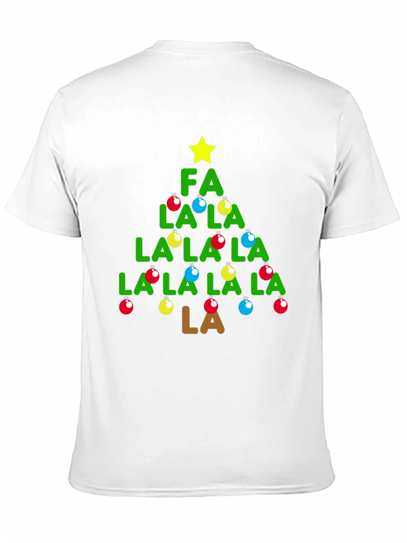 Fa La La Christmas Tree T-Shirt