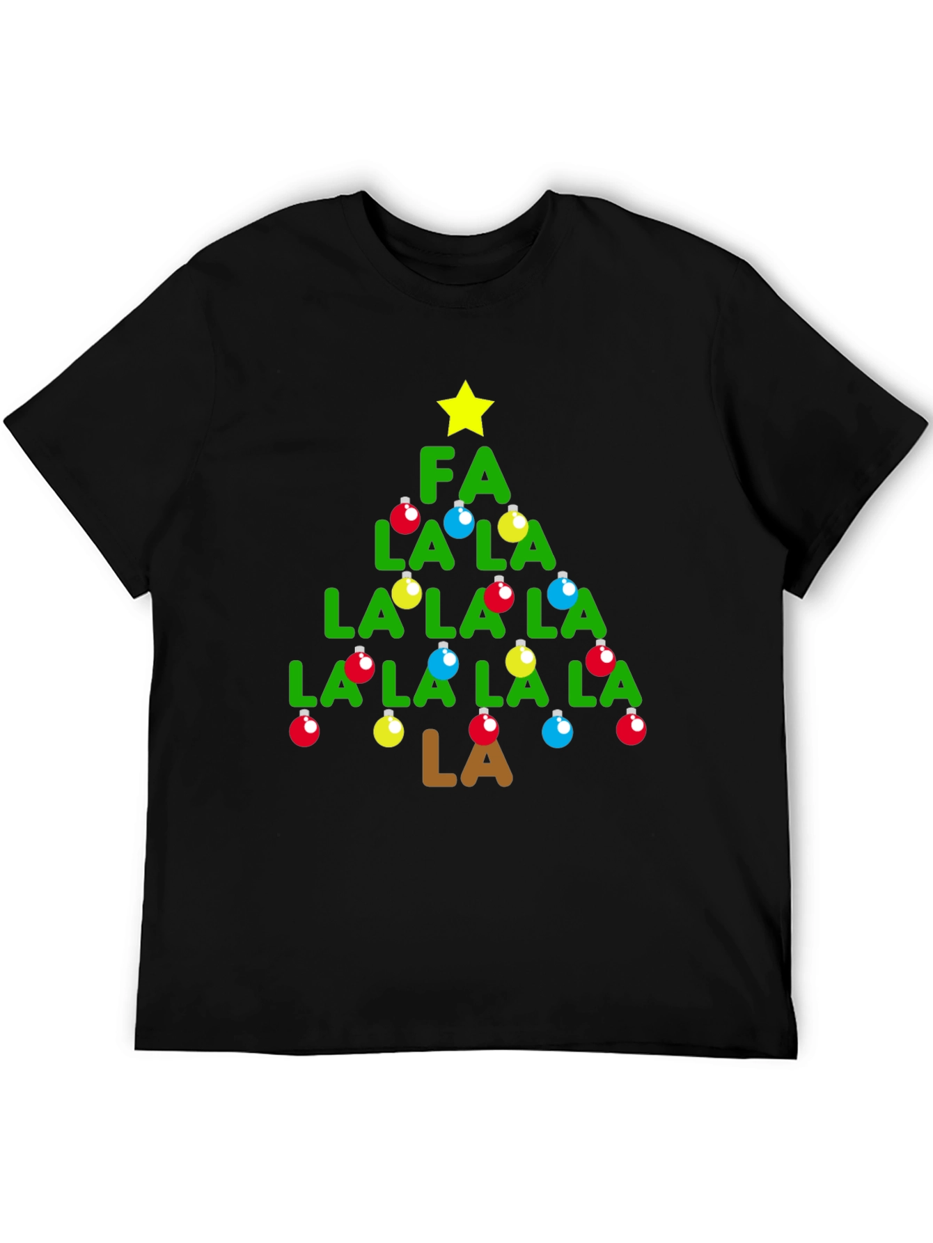 Fa La La Christmas Tree T-Shirt