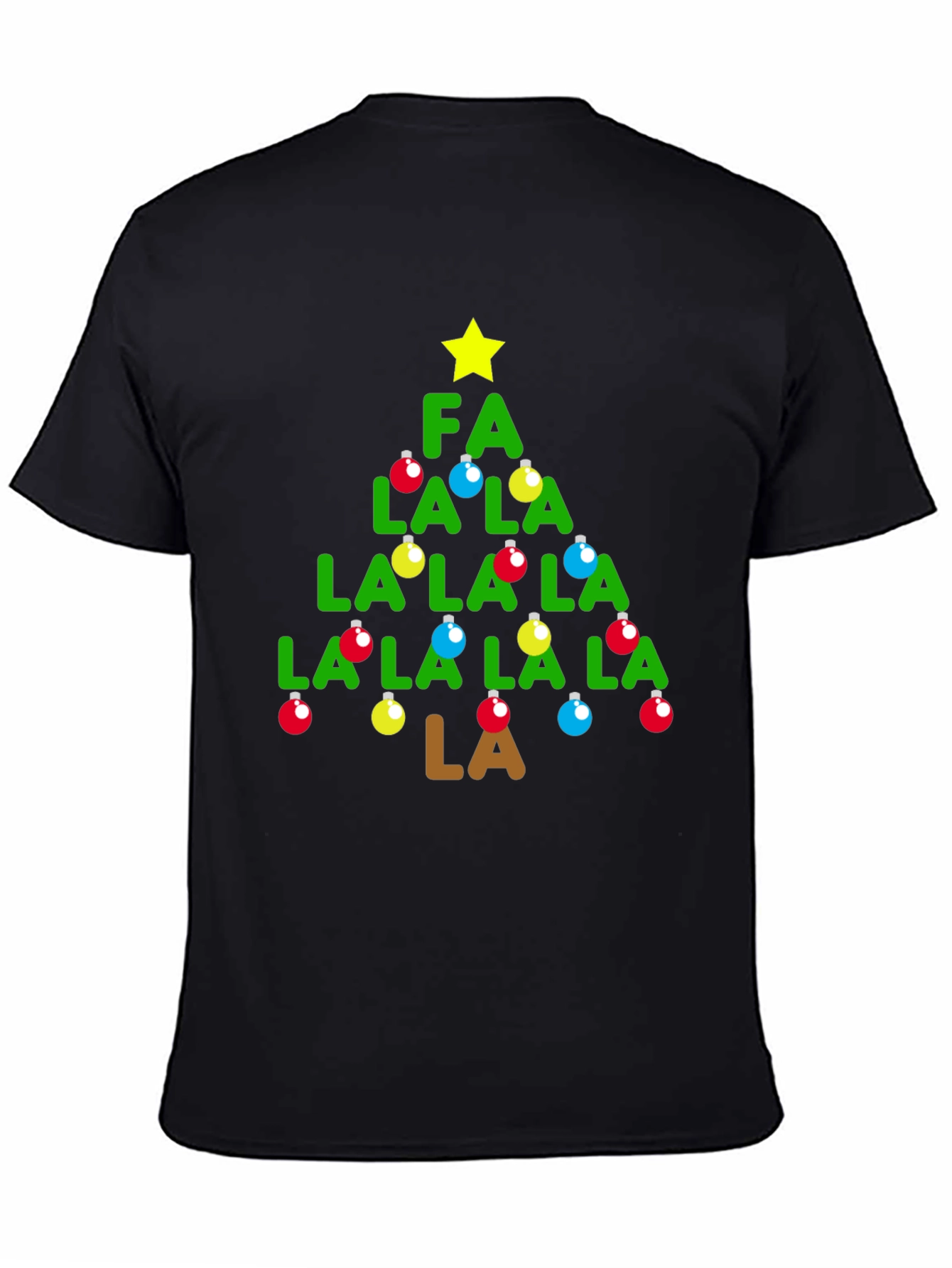 Fa La La Christmas Tree T-Shirt