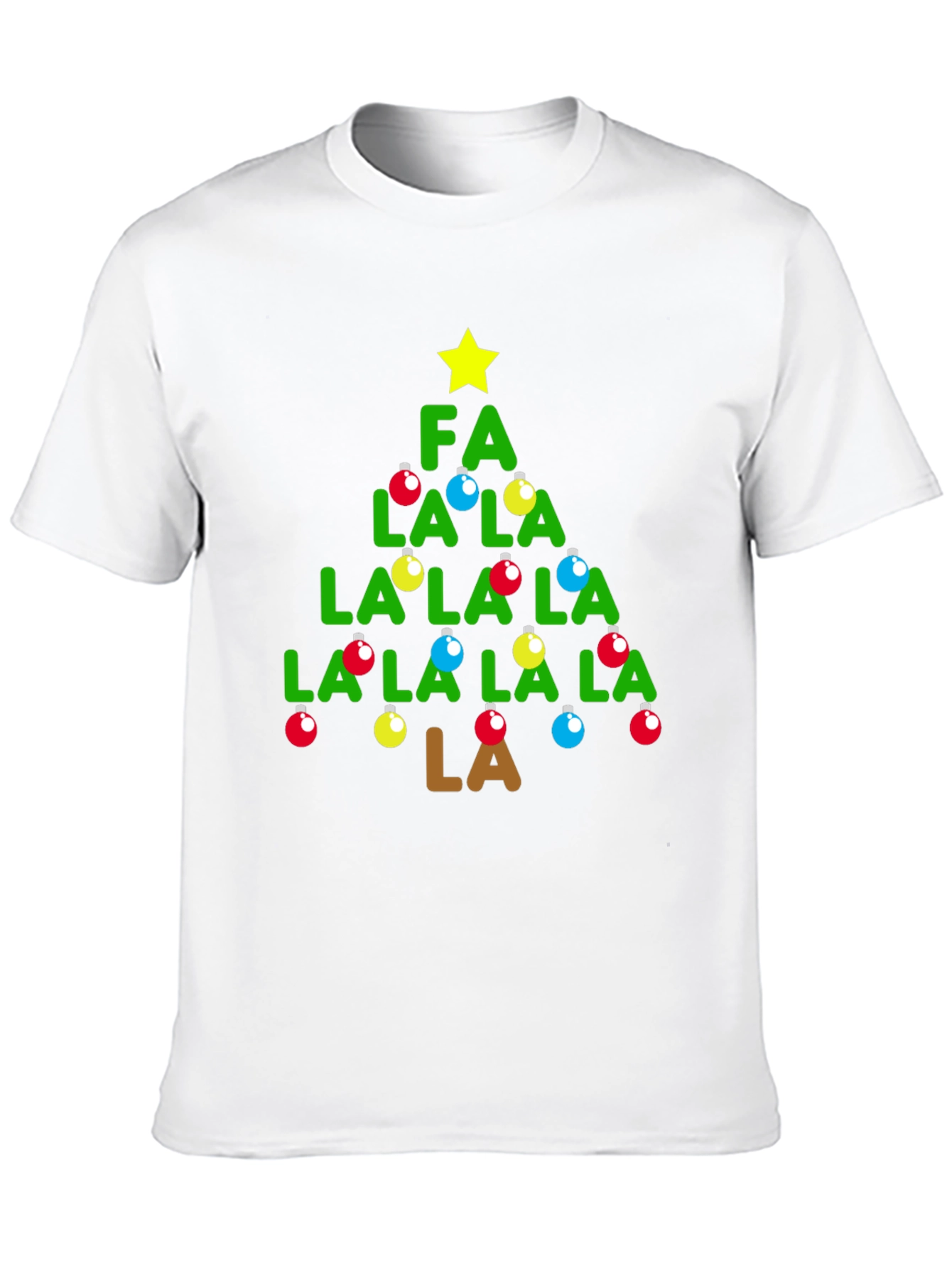 Fa La La Christmas Tree T-Shirt