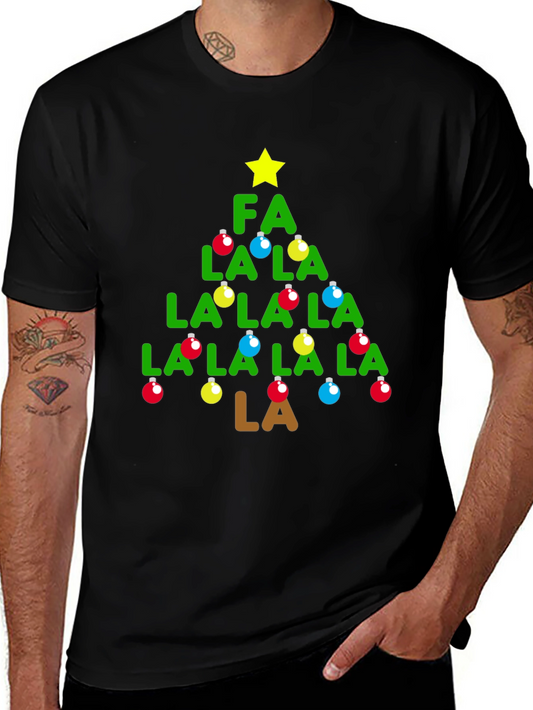 Fa La La Christmas Tree T-Shirt