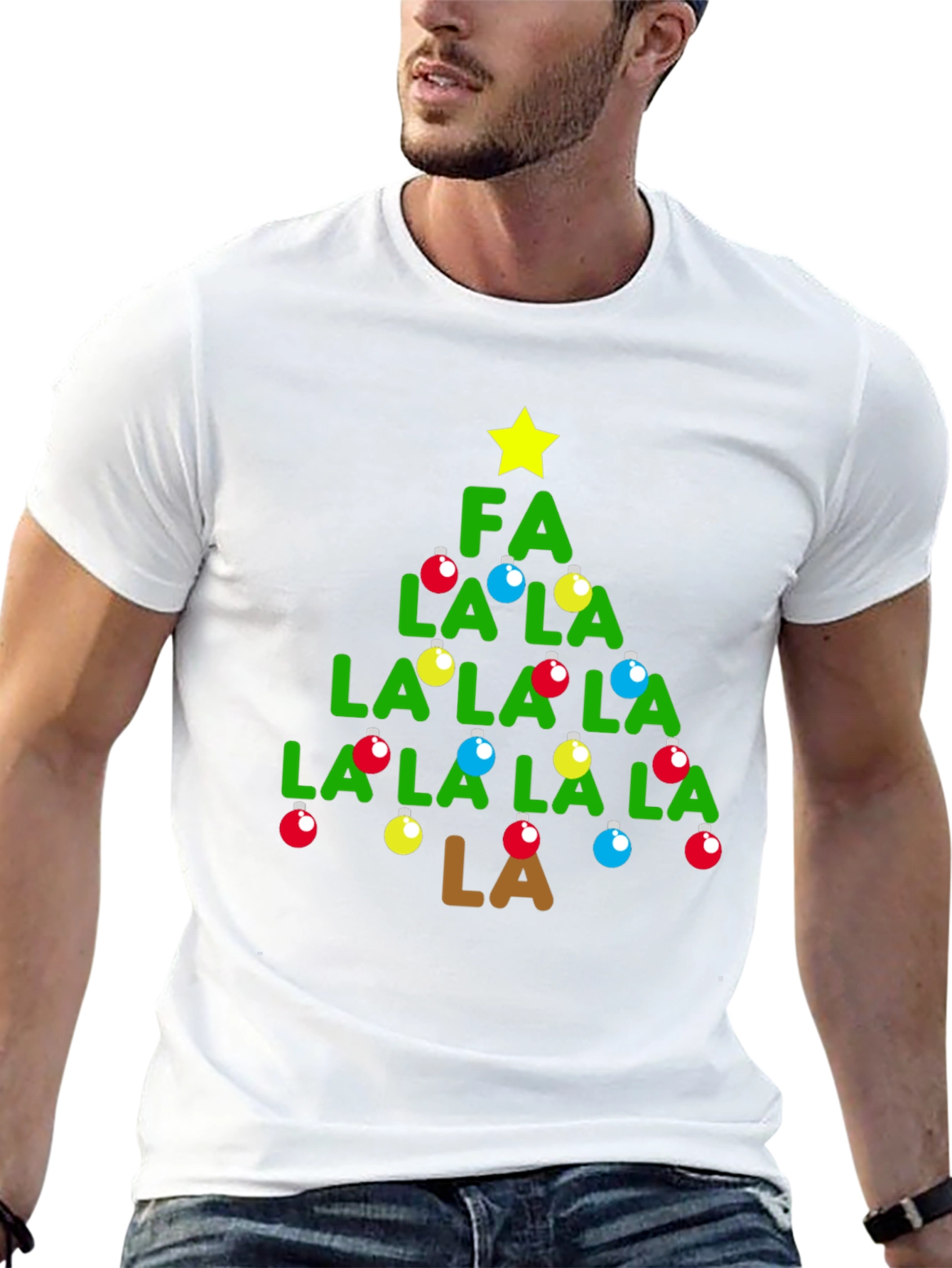 Fa La La Christmas Tree T-Shirt
