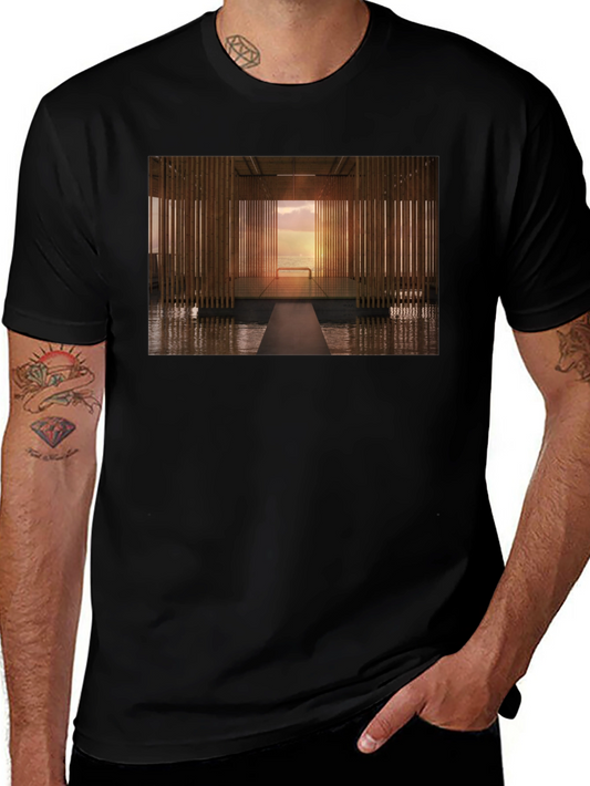 Modern Zen Architectural T-Shirt