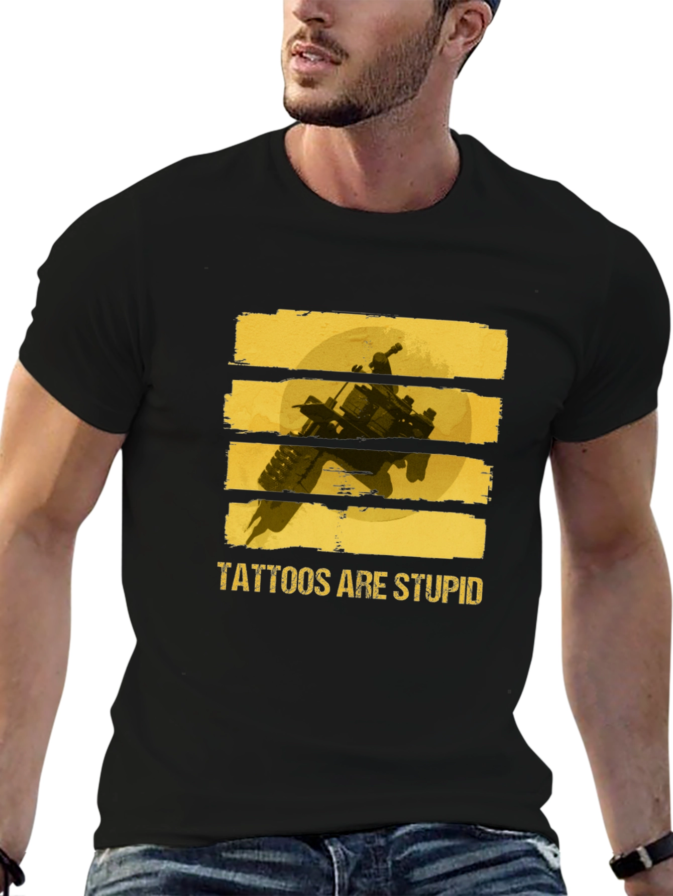 Tattoos Are Stupid Graphic Tee