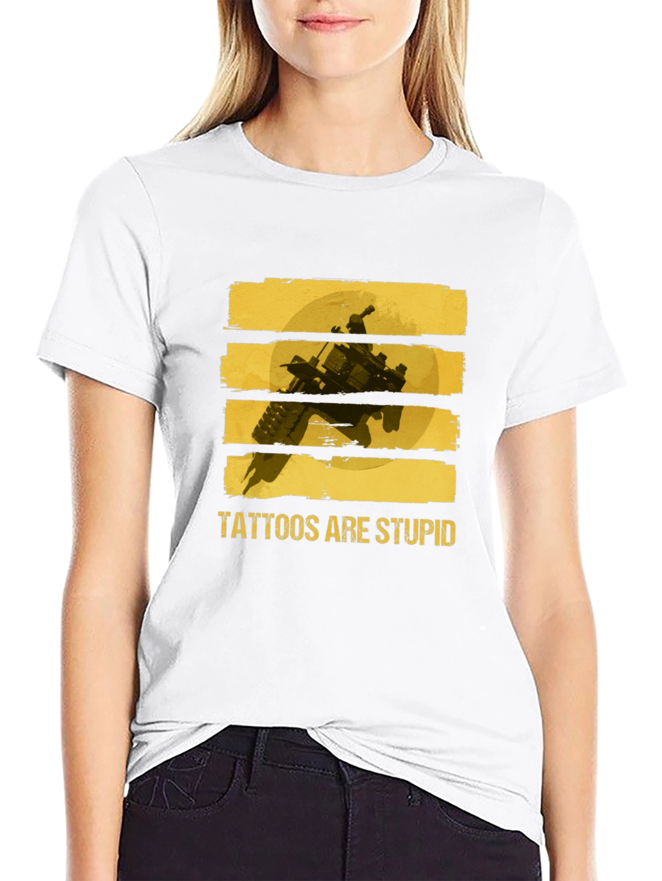 Tattoos Are Stupid Graphic Tee