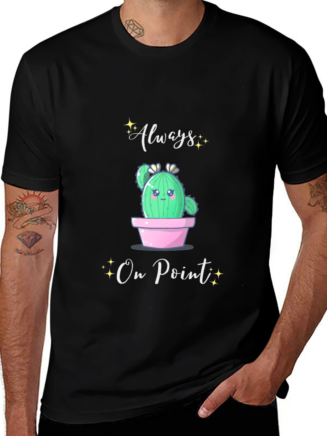 Always On Point Cactus Graphic Tee