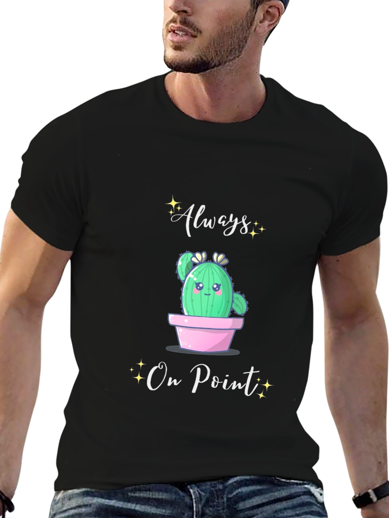 Always On Point Cactus Graphic Tee