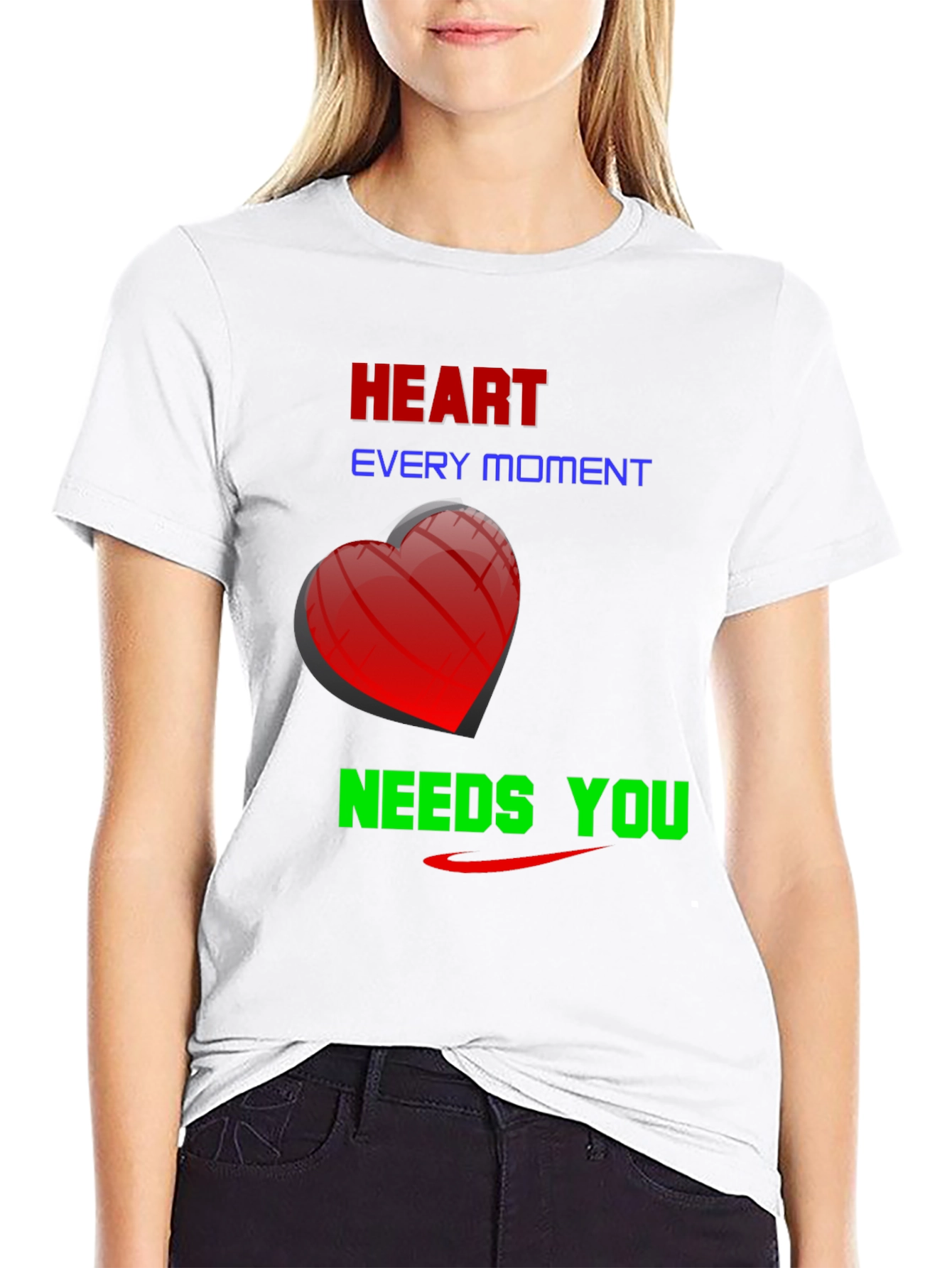 Heart Every Moment Needs You - Graphic Tee