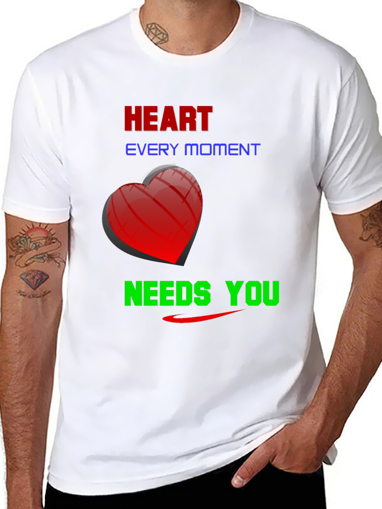Heart Every Moment Needs You - Graphic Tee