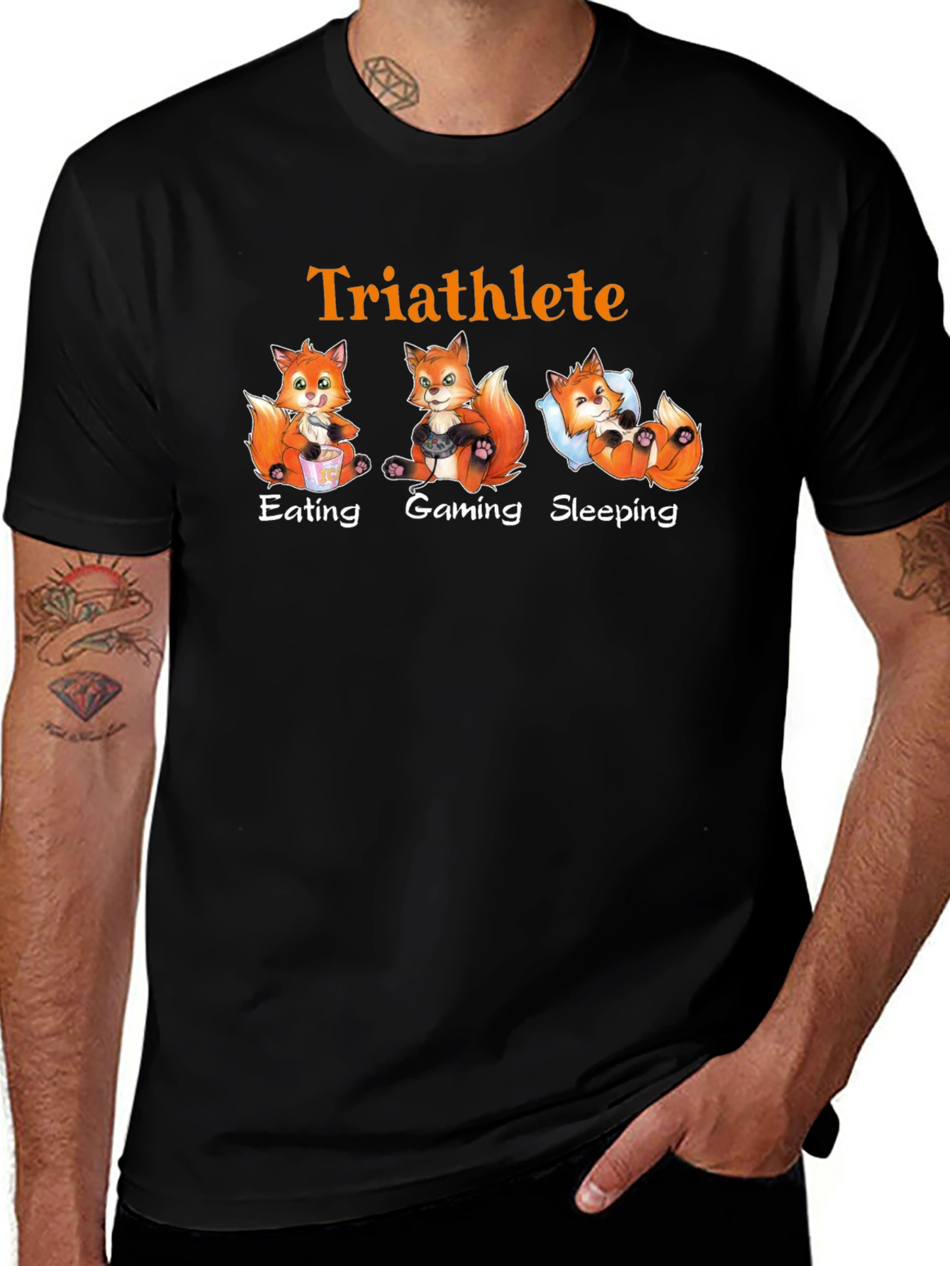 Triathlete Foxes T-Shirt