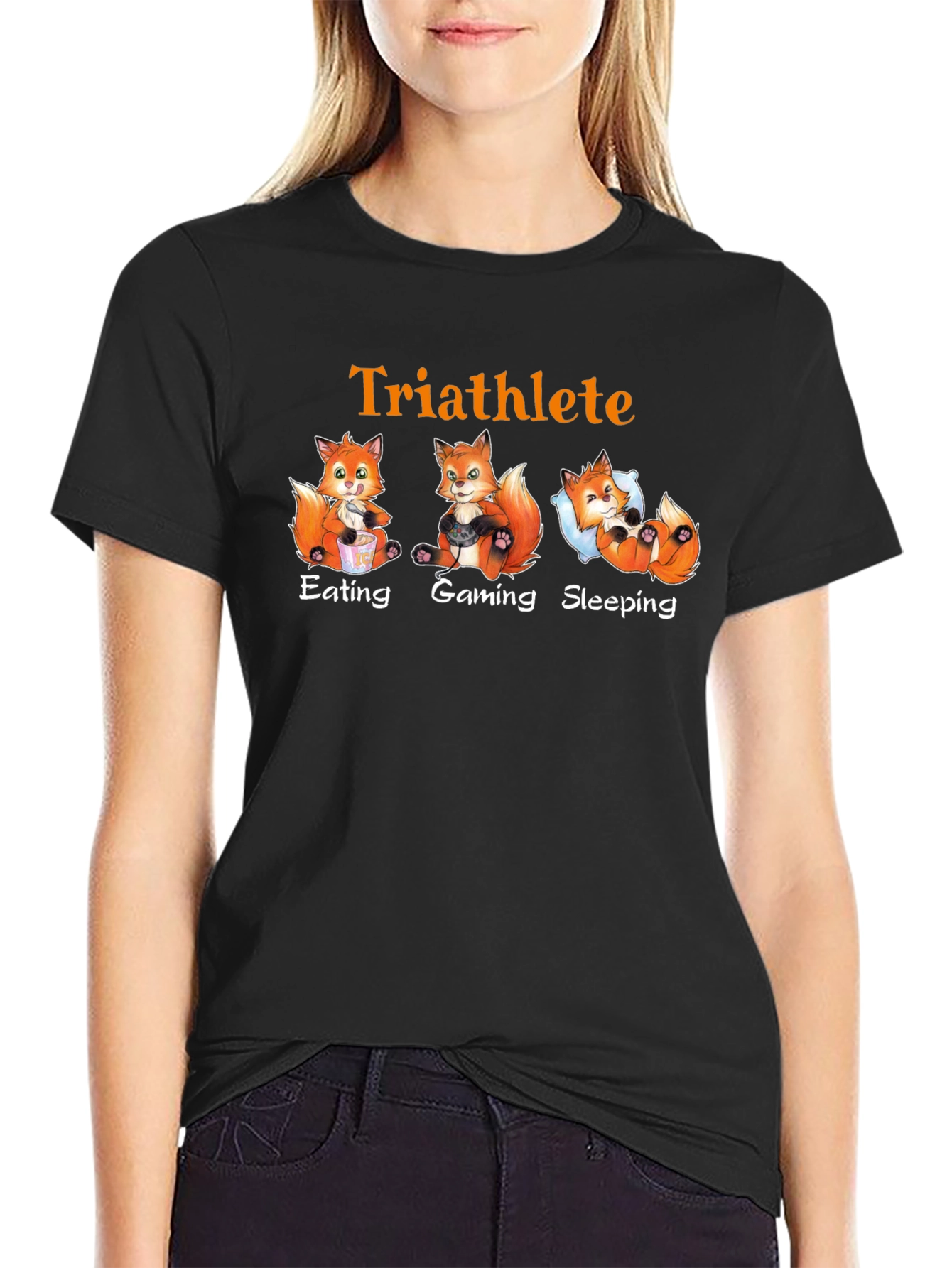 Triathlete Foxes T-Shirt