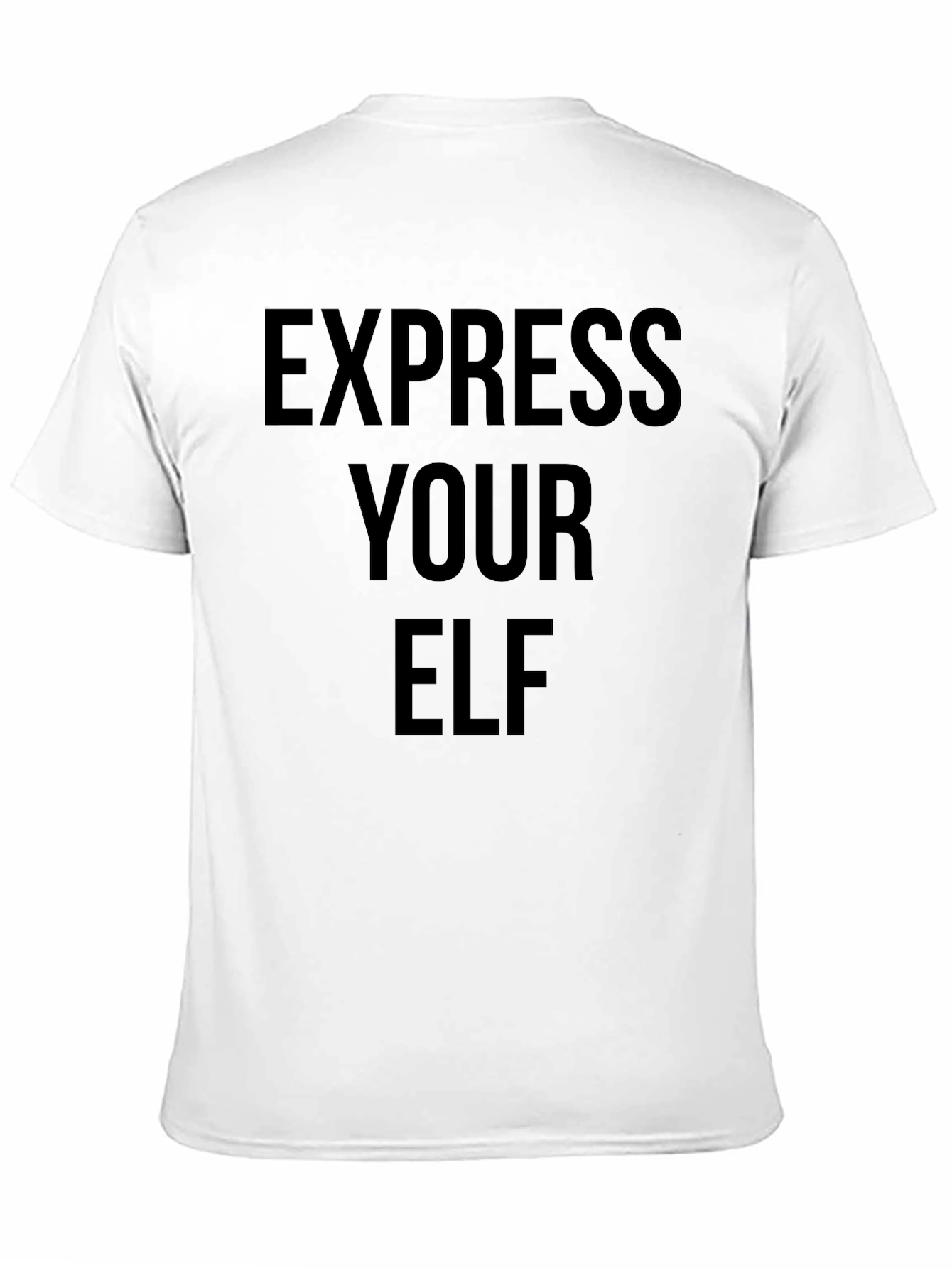 Express Your Elf Novelty Graphic Tee