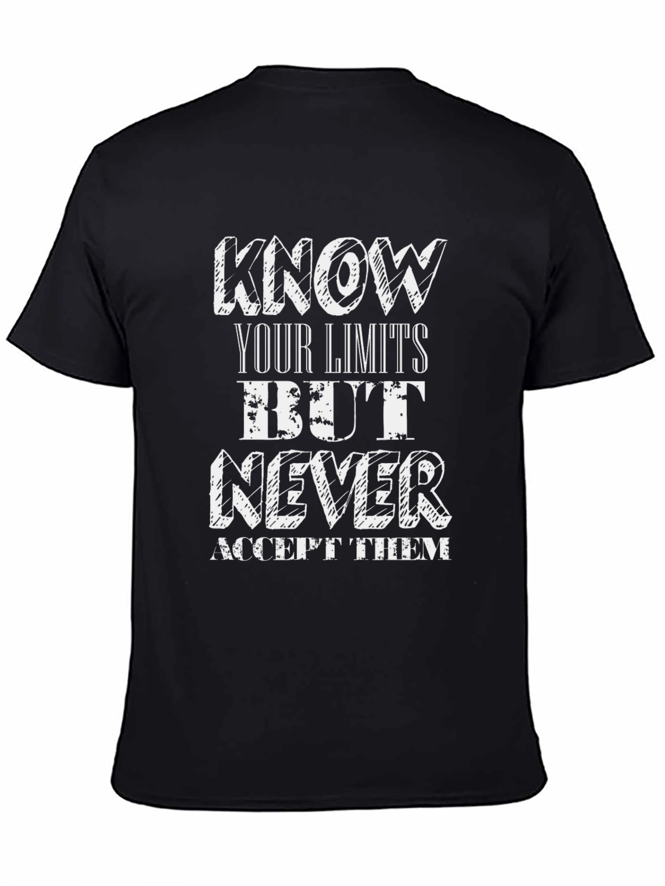 Know Your Limits Graphic T-Shirt