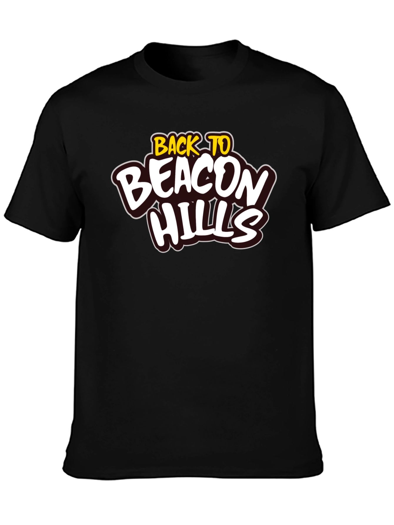 Back to Beacon Hills Black T-Shirt