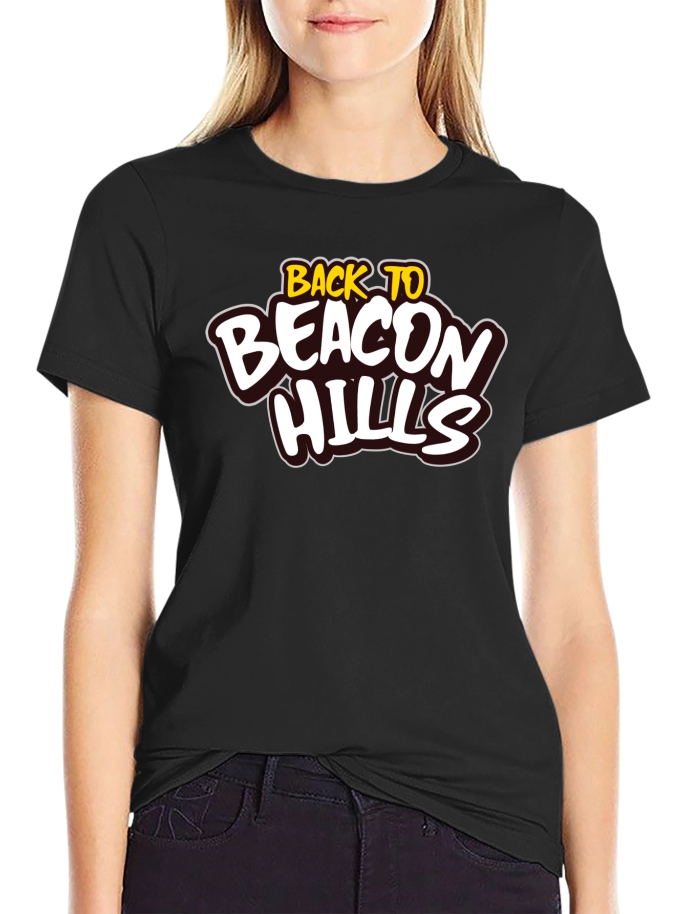 Back to Beacon Hills Black T-Shirt