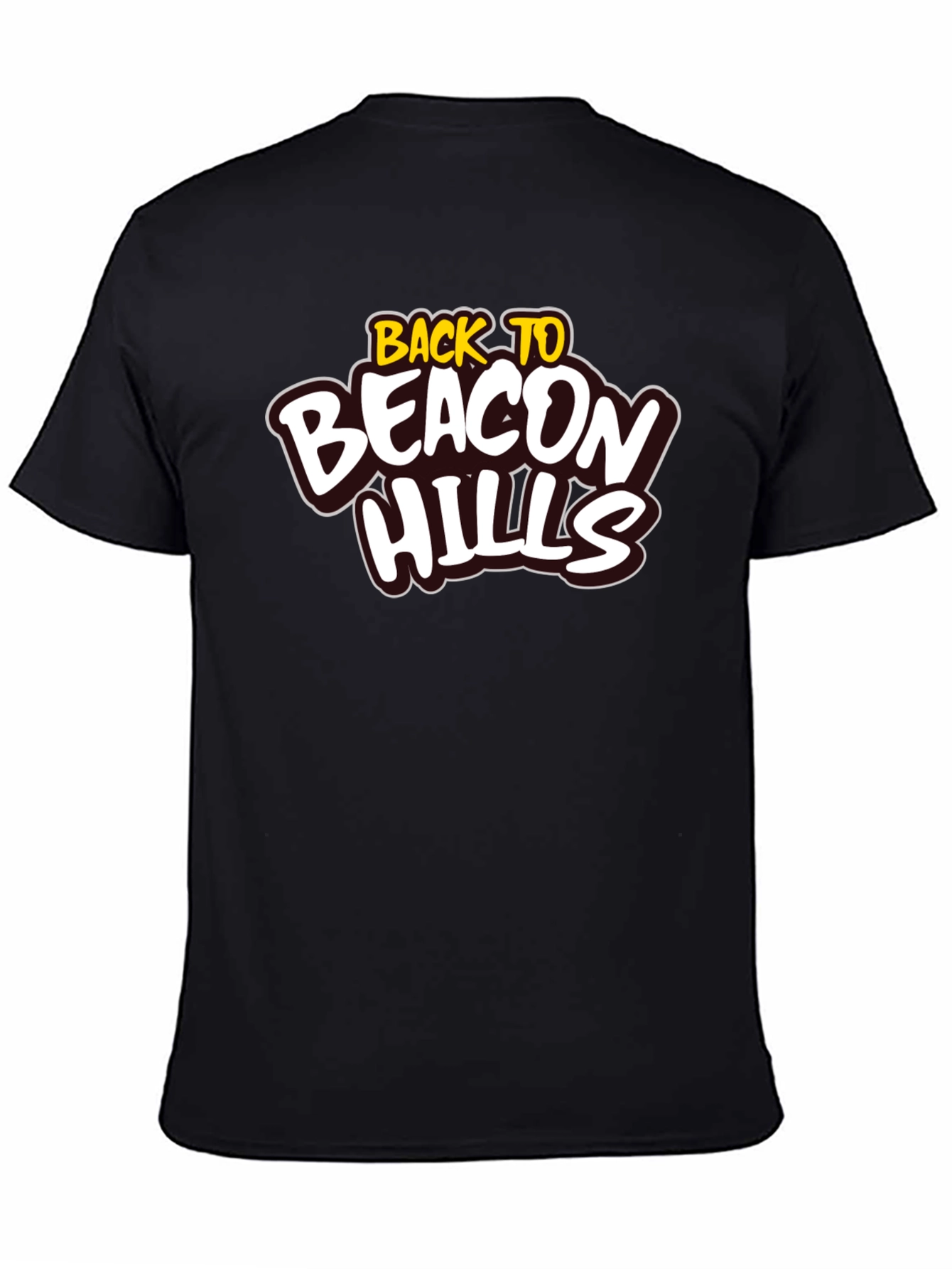 Back to Beacon Hills Black T-Shirt