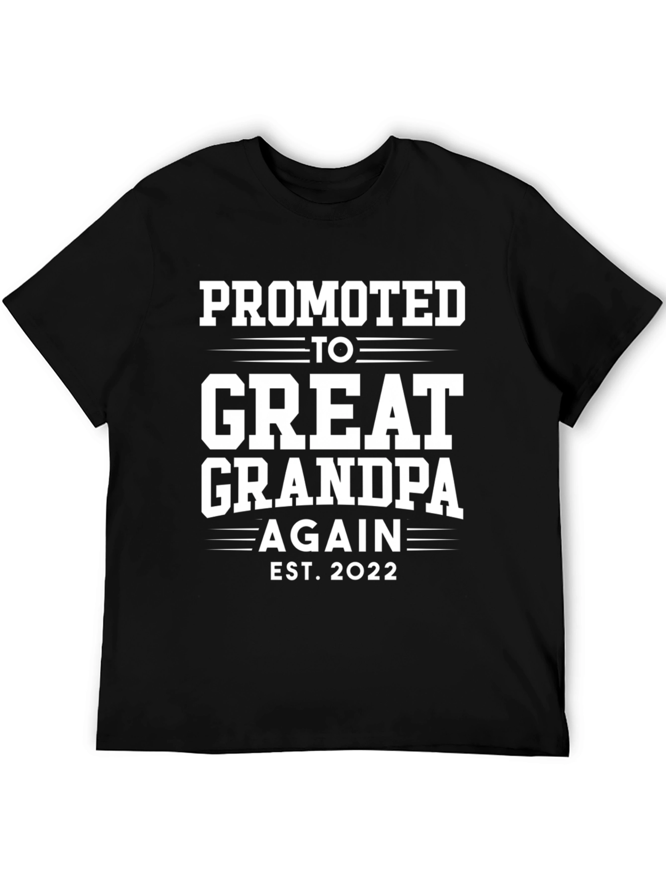 Promoted to Great Grandpa Again T-Shirt