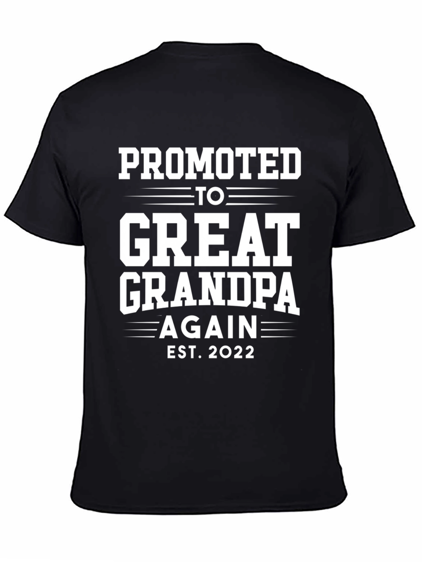 Promoted to Great Grandpa Again T-Shirt