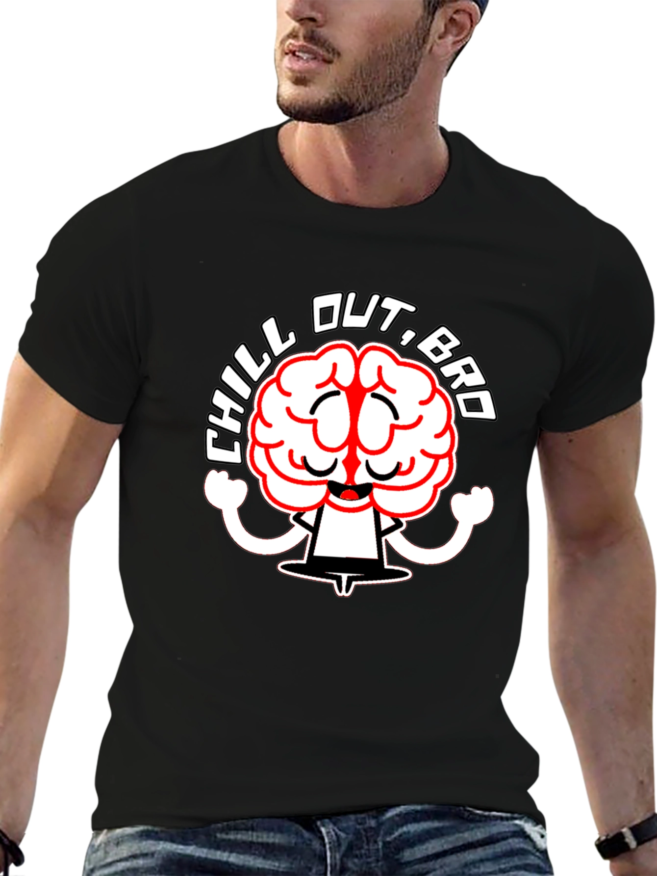 Chill Out Bro Graphic T-Shirt