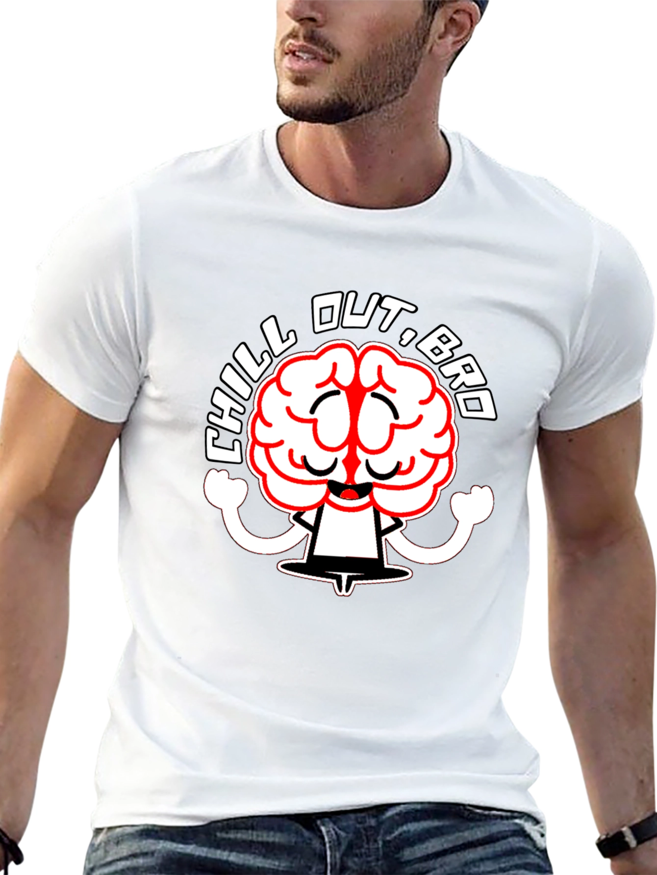 Chill Out Bro Graphic T-Shirt