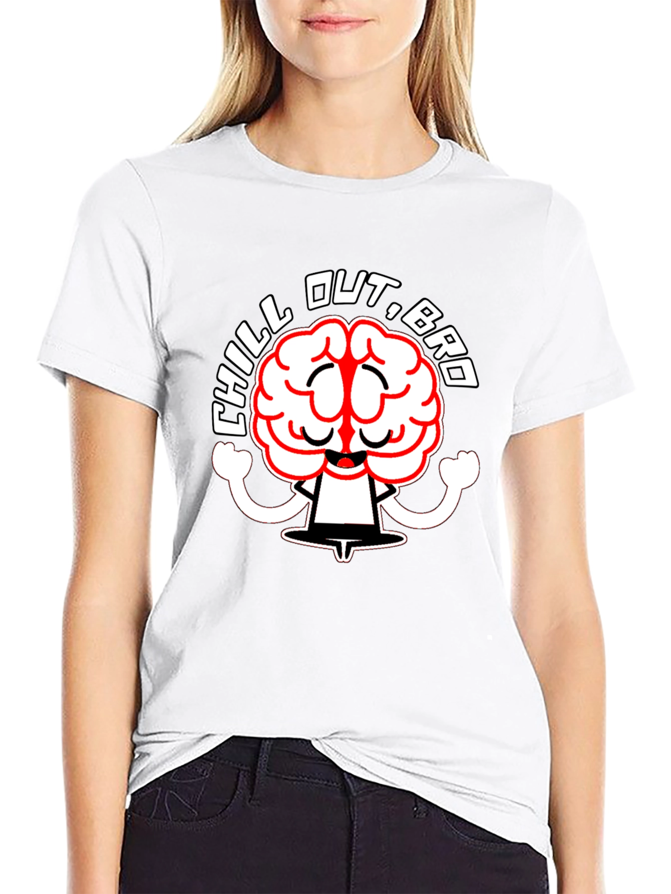 Chill Out Bro Graphic T-Shirt