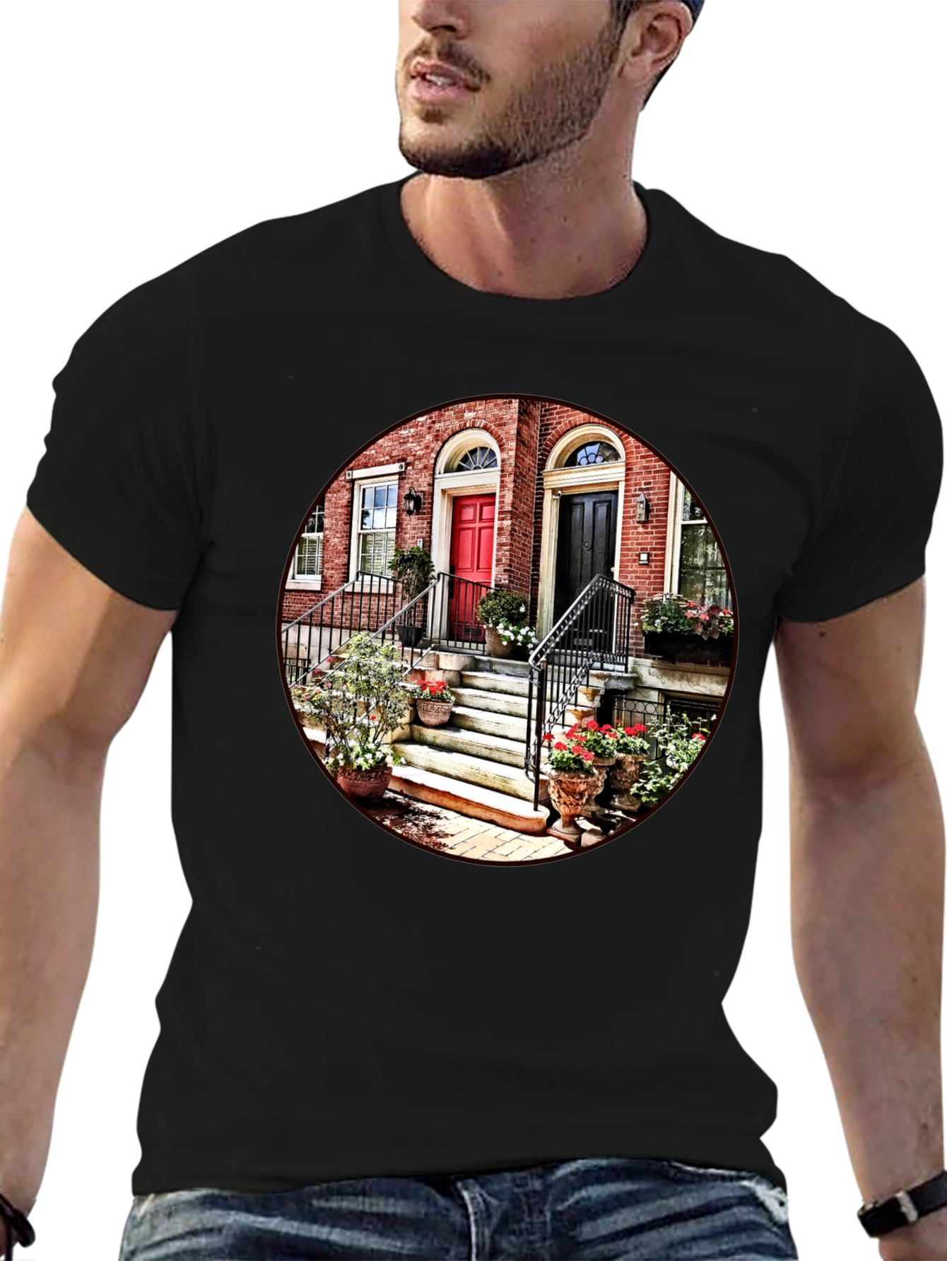 Architectural Townhouse Graphic Tee