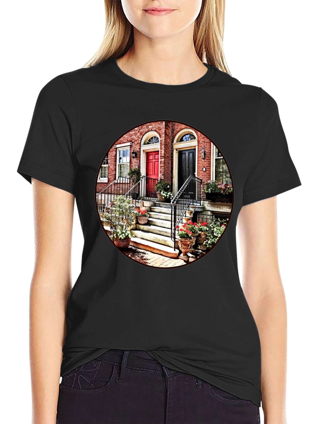Architectural Townhouse Graphic Tee