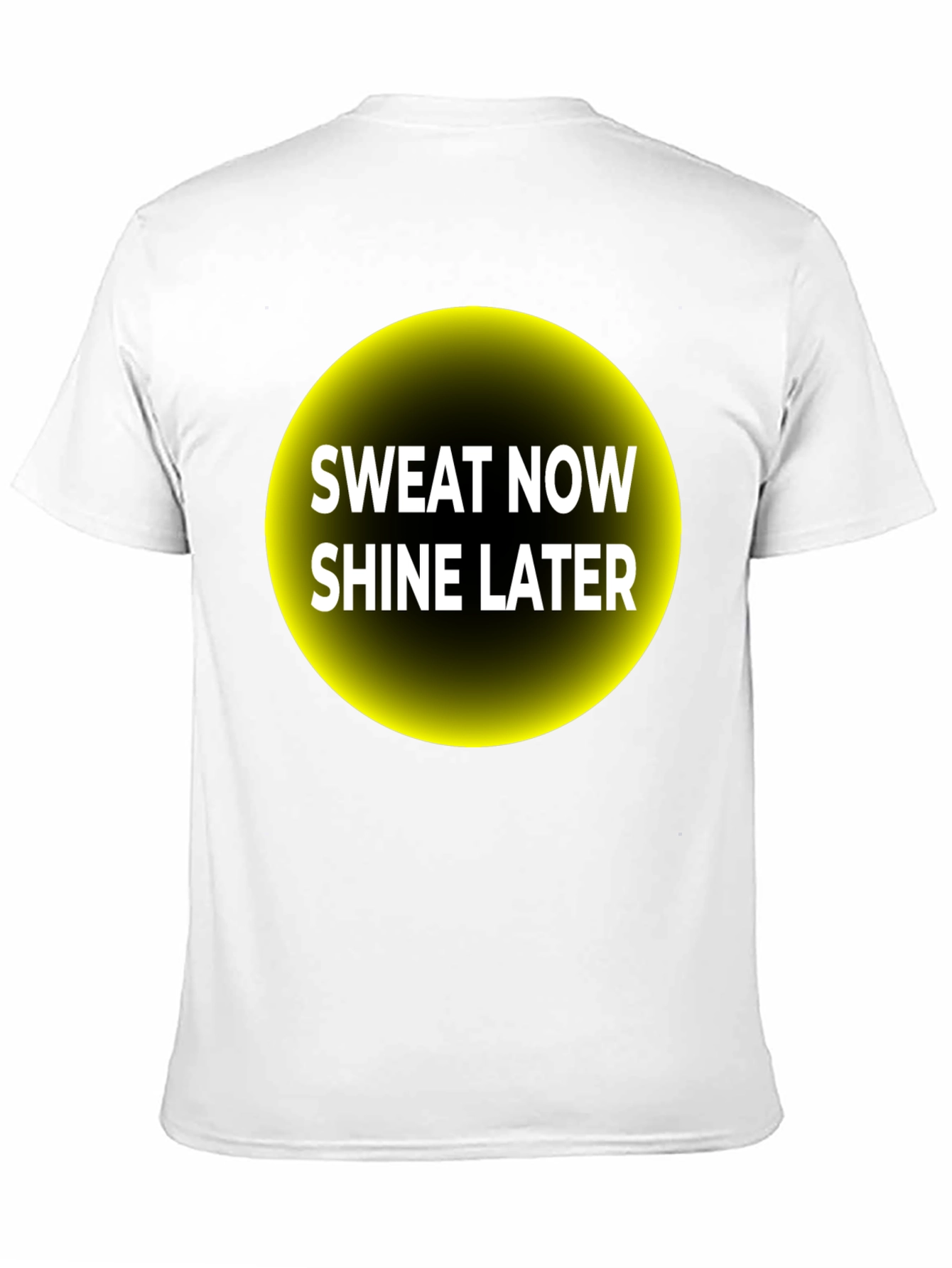 Sweat Now Shine Later Graphic Tee - Black T-Shirt