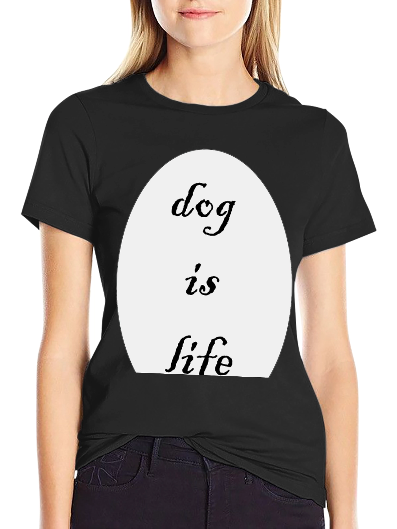 Dog is Life Graphic Tee