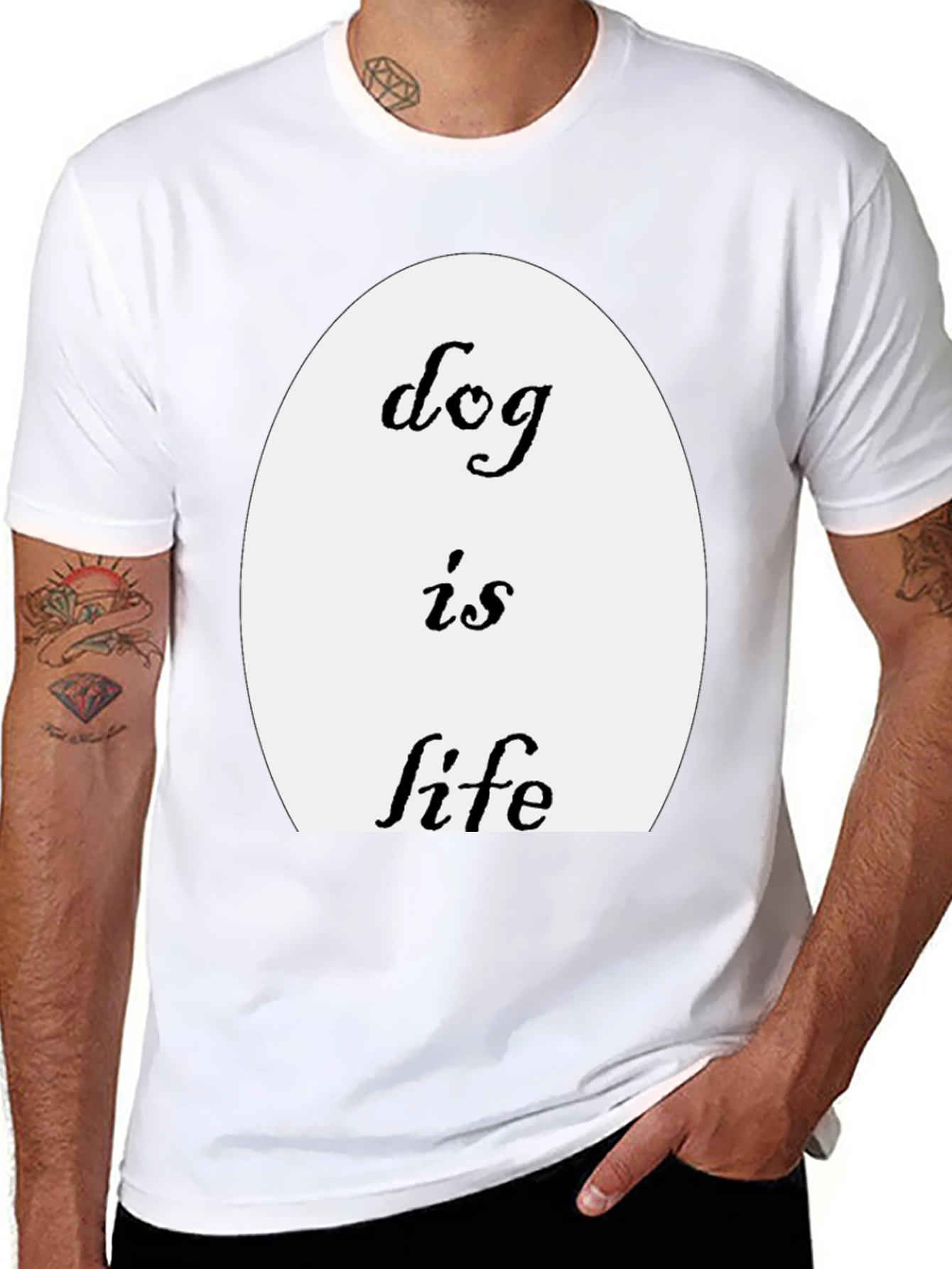 Dog is Life Graphic Tee