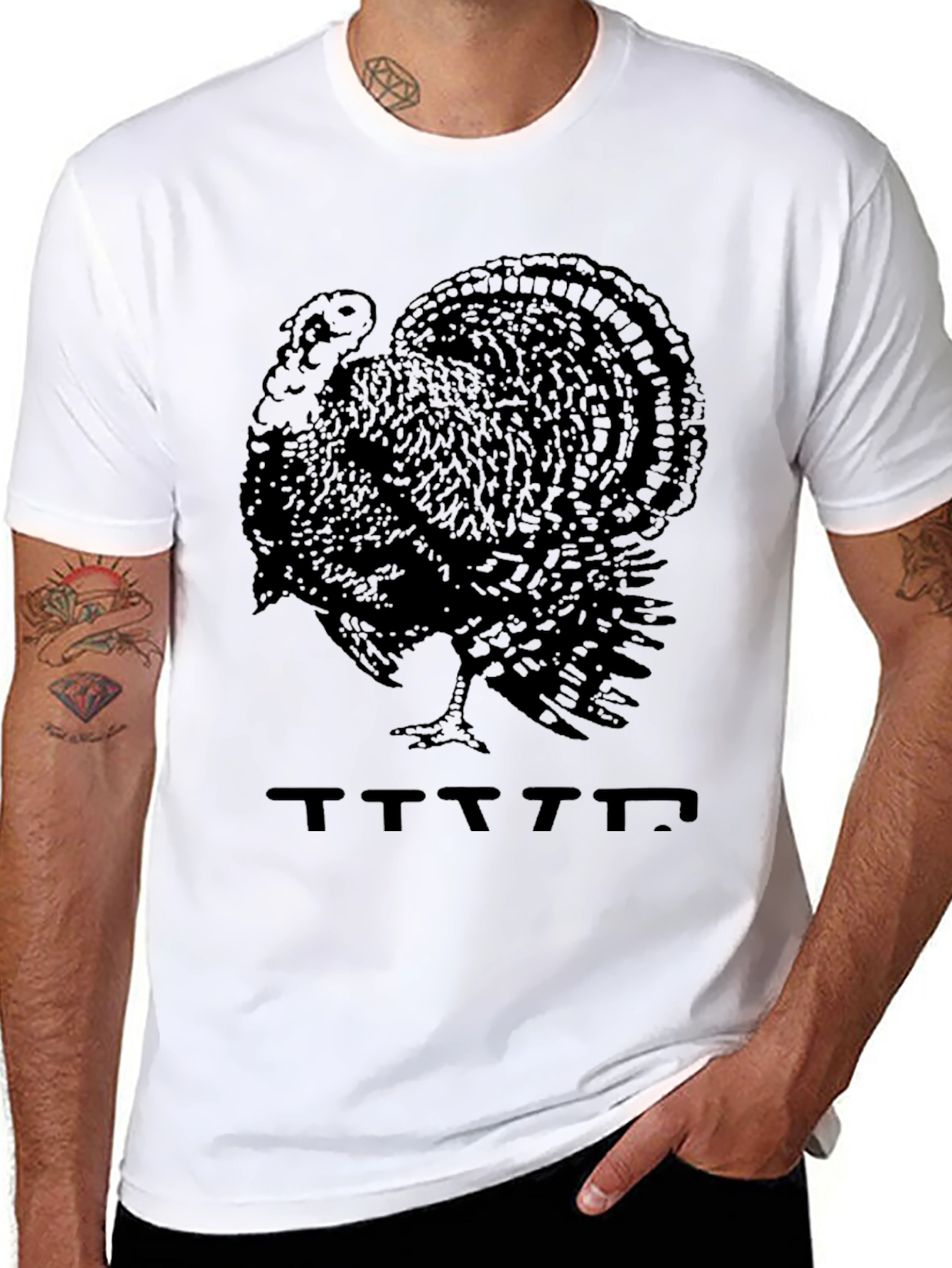 Turkey T-Shirt - Unique Graphic Tee