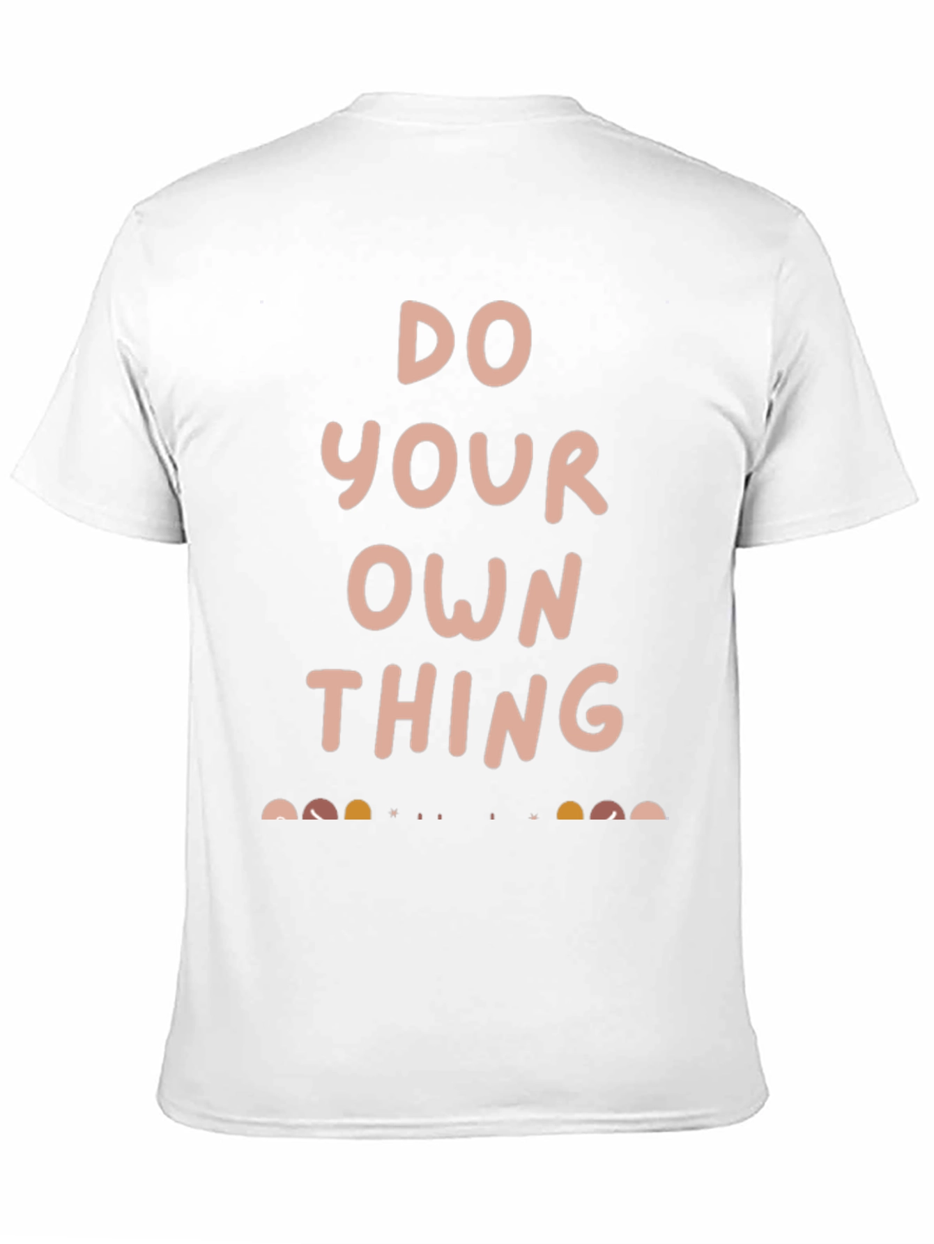 Do Your Own Thing Black Graphic Tee