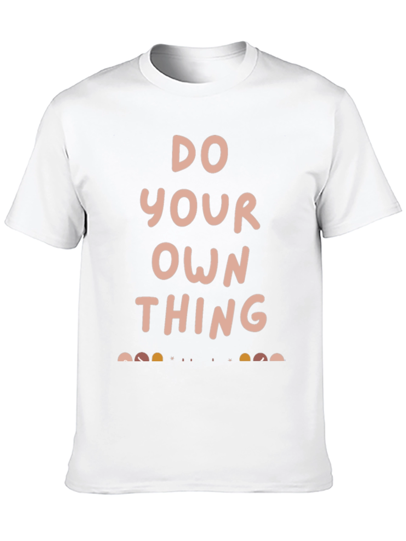 Do Your Own Thing Black Graphic Tee
