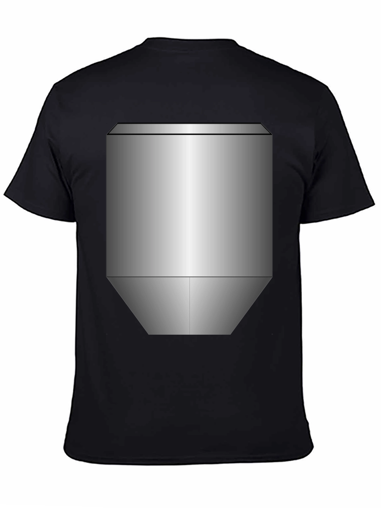 Modern Metallic Block Graphic Tee