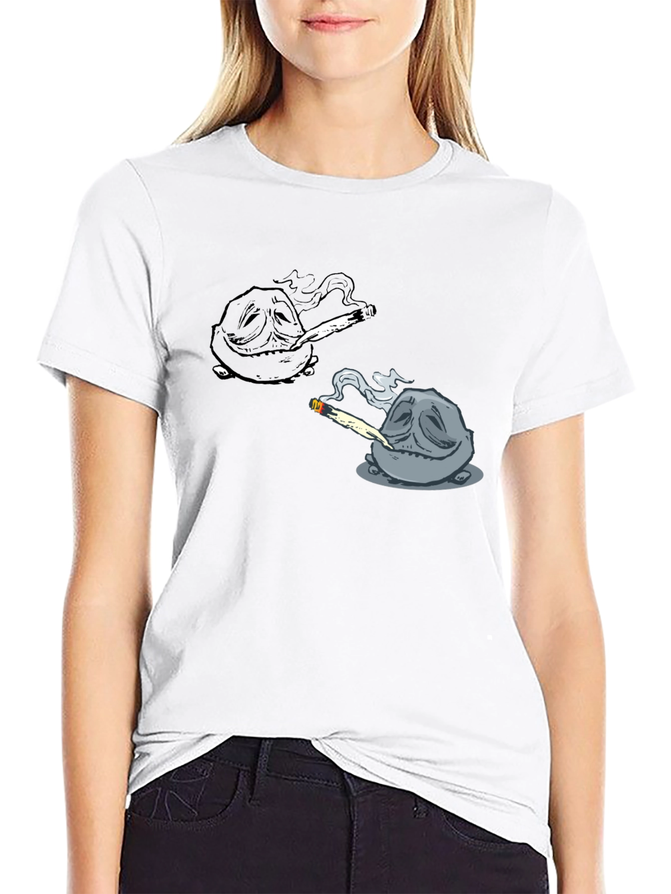Chill Stone T-Shirt - Smoke Buddies Graphic Tee
