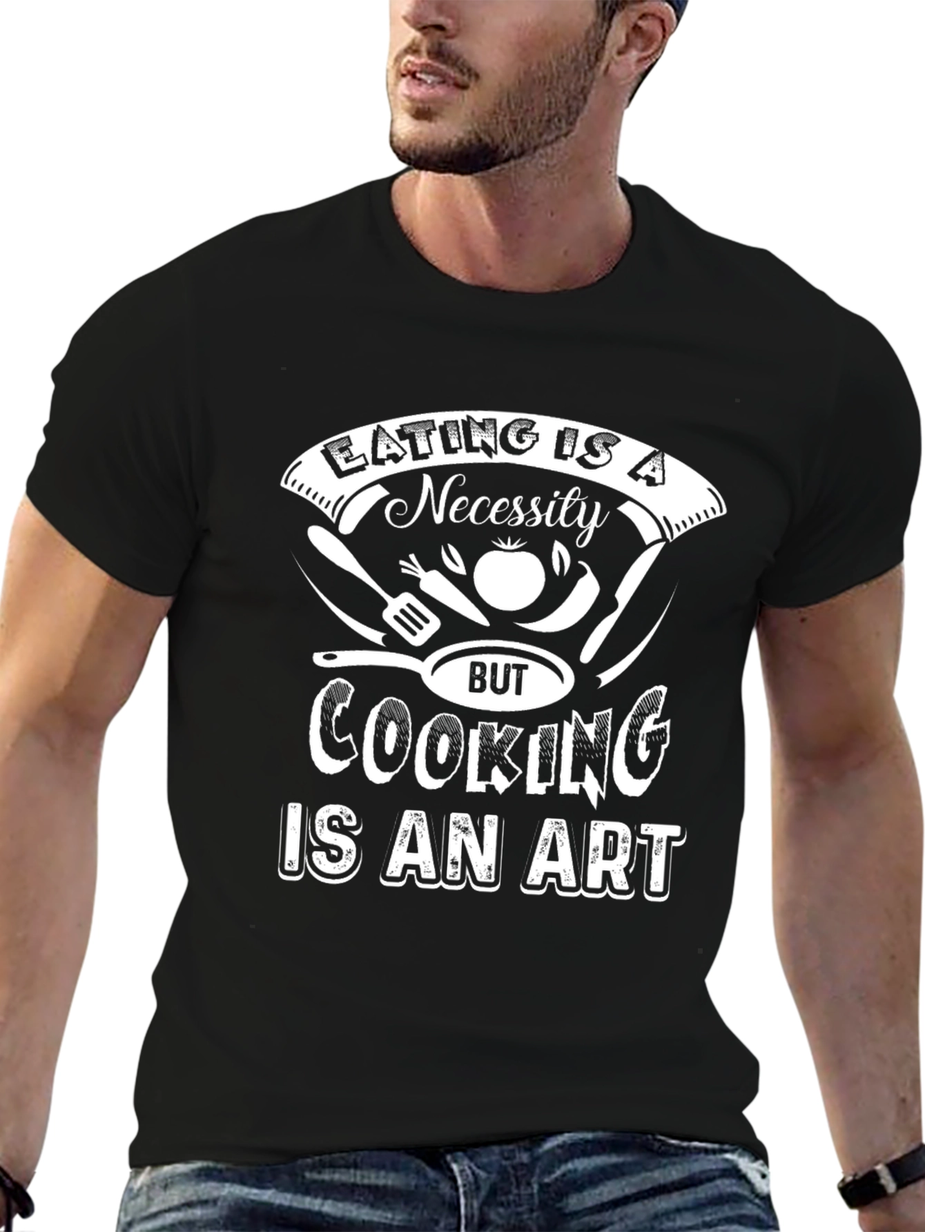Cooking is an Art T-Shirt - Chef Gift