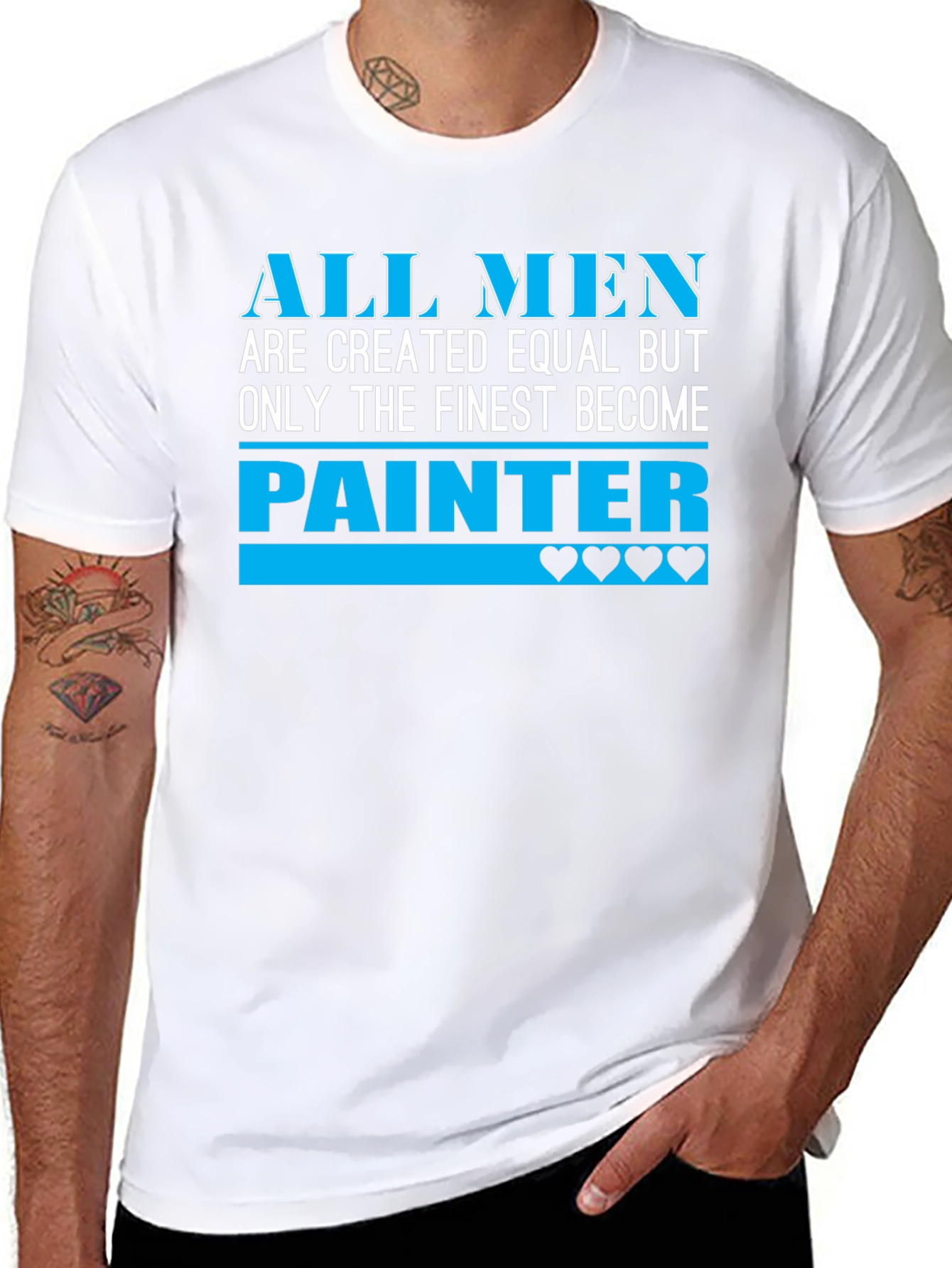 Finest Painter T-Shirt - Mens Graphic Tee