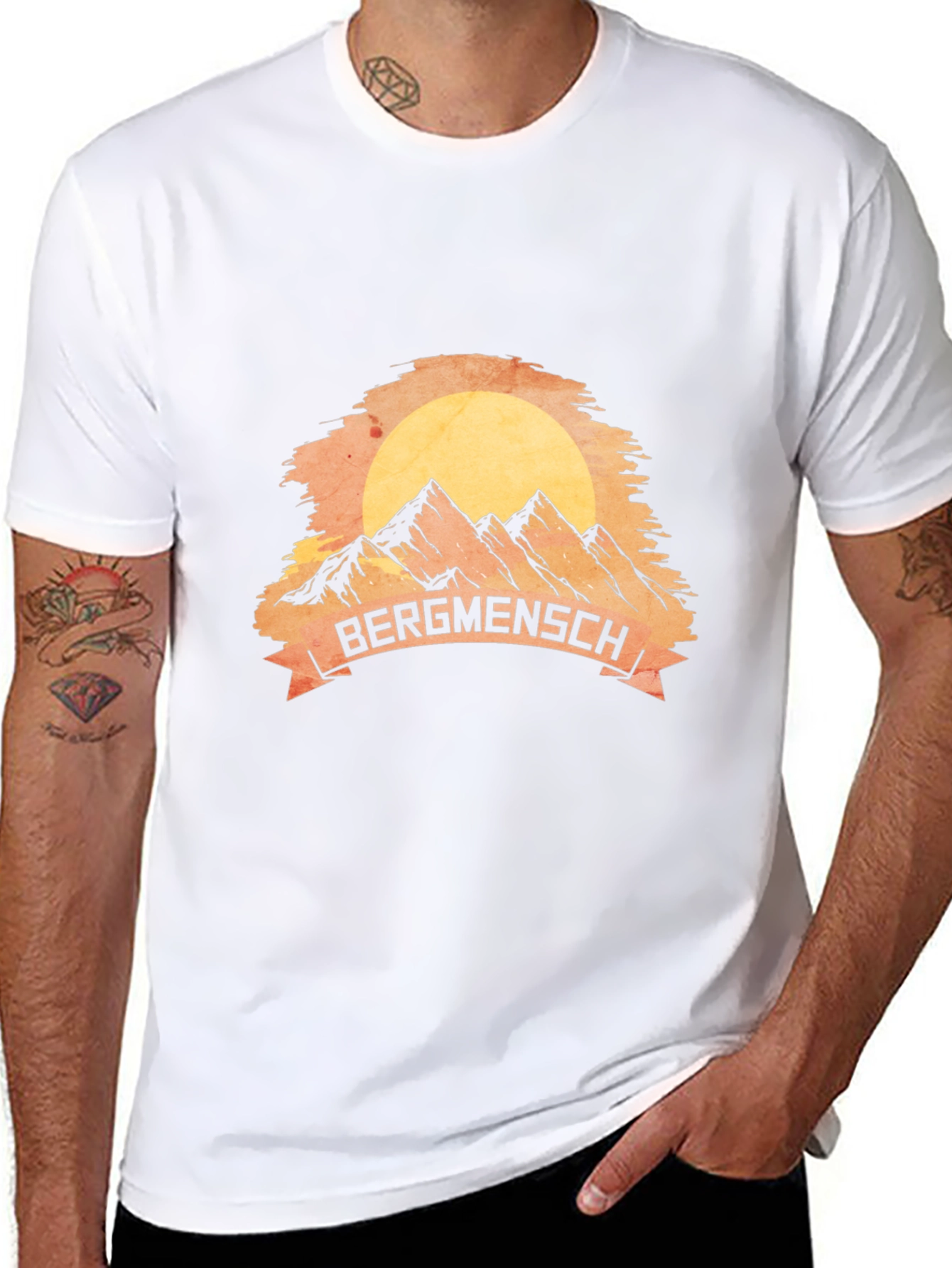 Bergmensch Mountain Graphic Tee