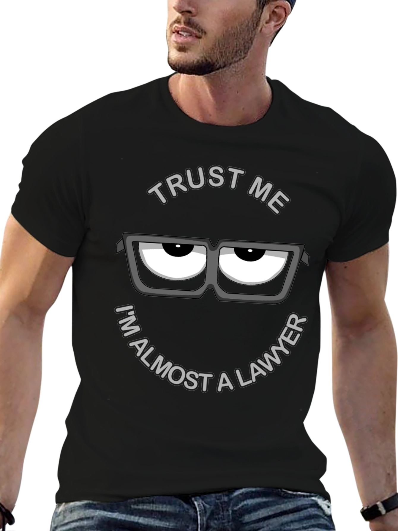 Trust Me Im Almost a Lawyer Graphic T-Shirt