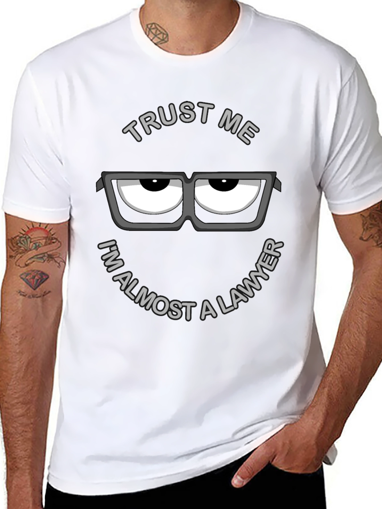 Trust Me Im Almost a Lawyer Graphic T-Shirt