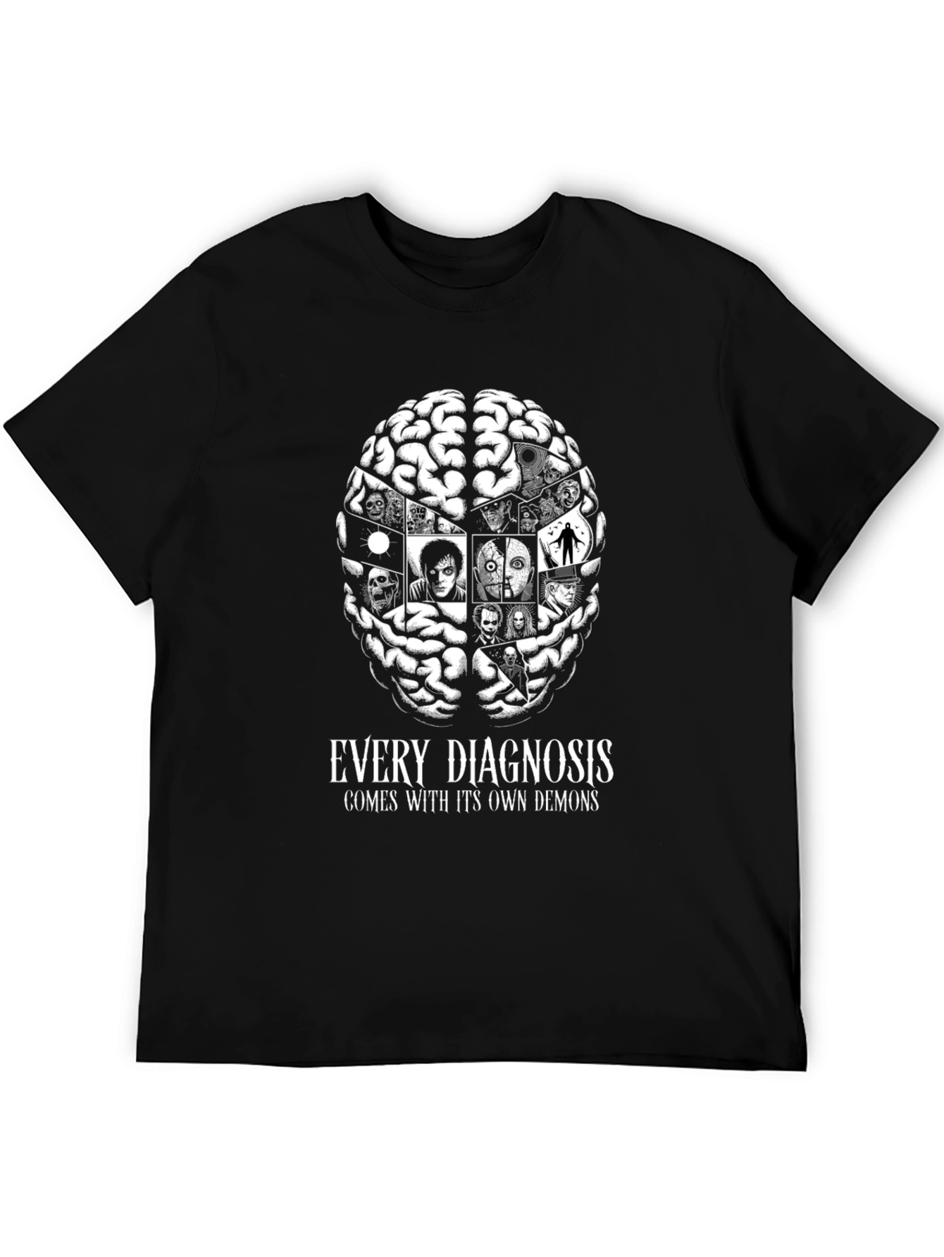 Brain Demons Graphic Tee - Every Diagnosis