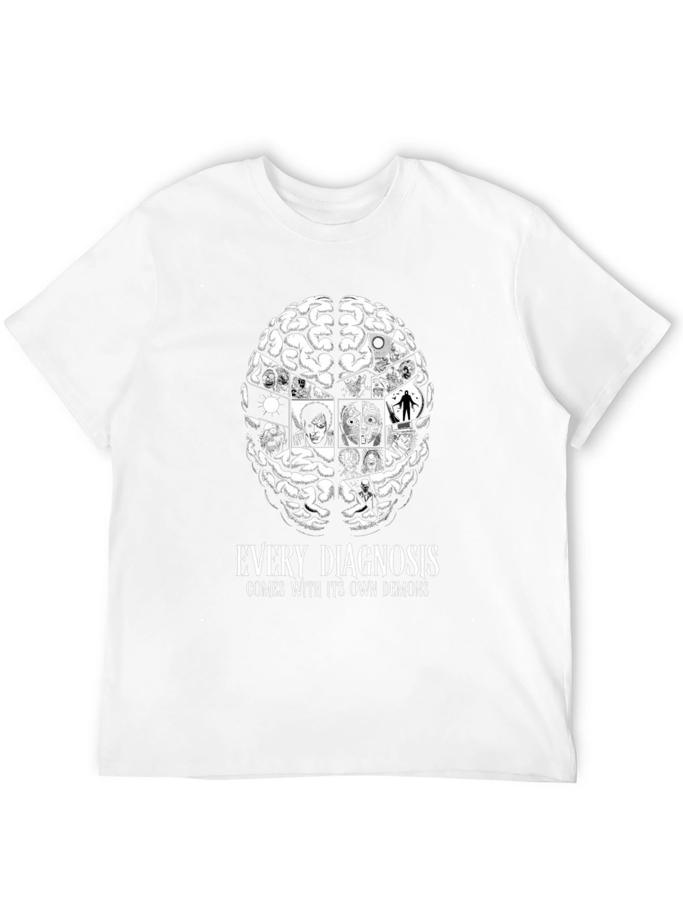 Brain Demons Graphic Tee - Every Diagnosis