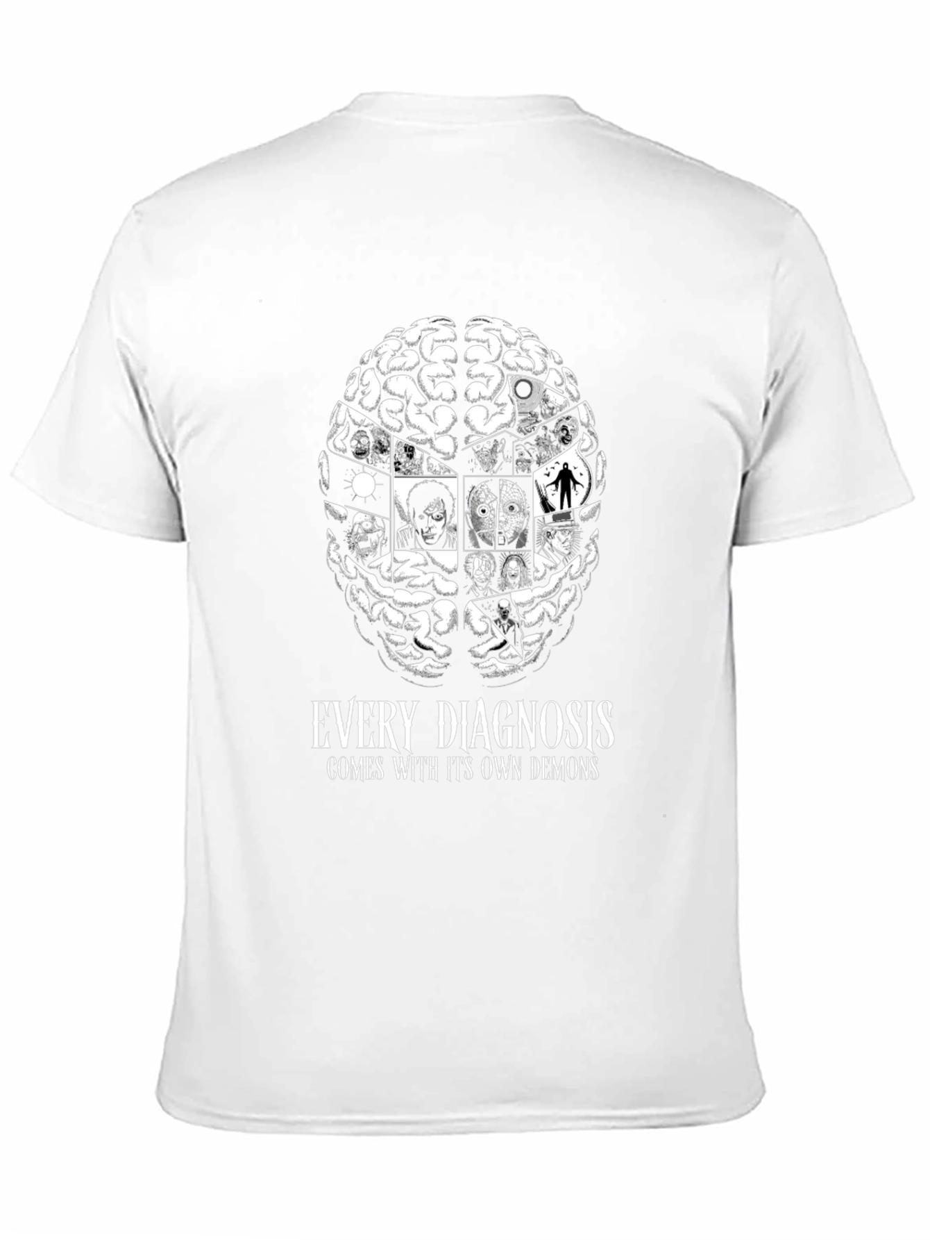 Brain Demons Graphic Tee - Every Diagnosis