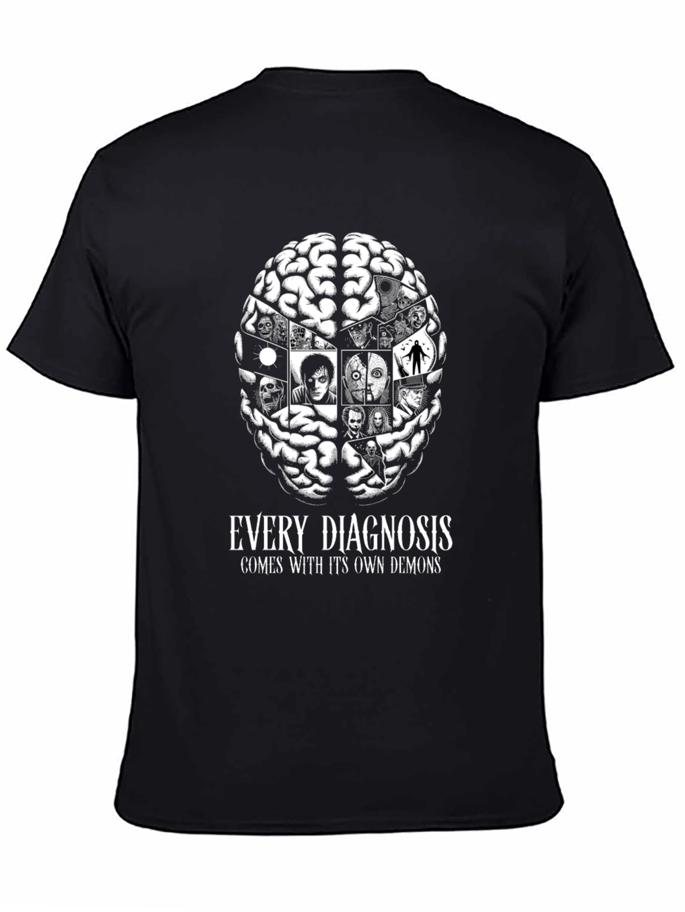 Brain Demons Graphic Tee - Every Diagnosis