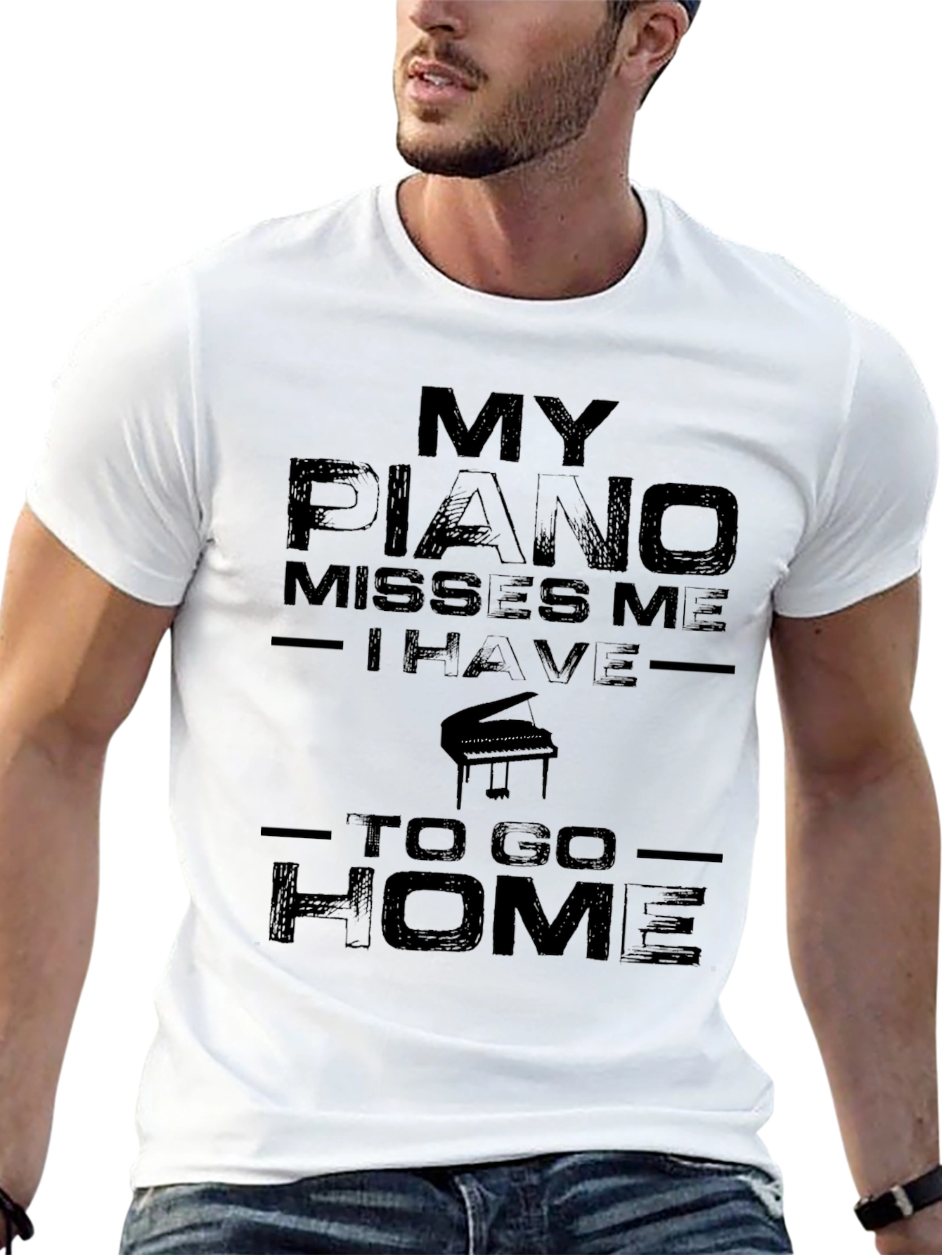 My Piano Misses Me T-Shirt