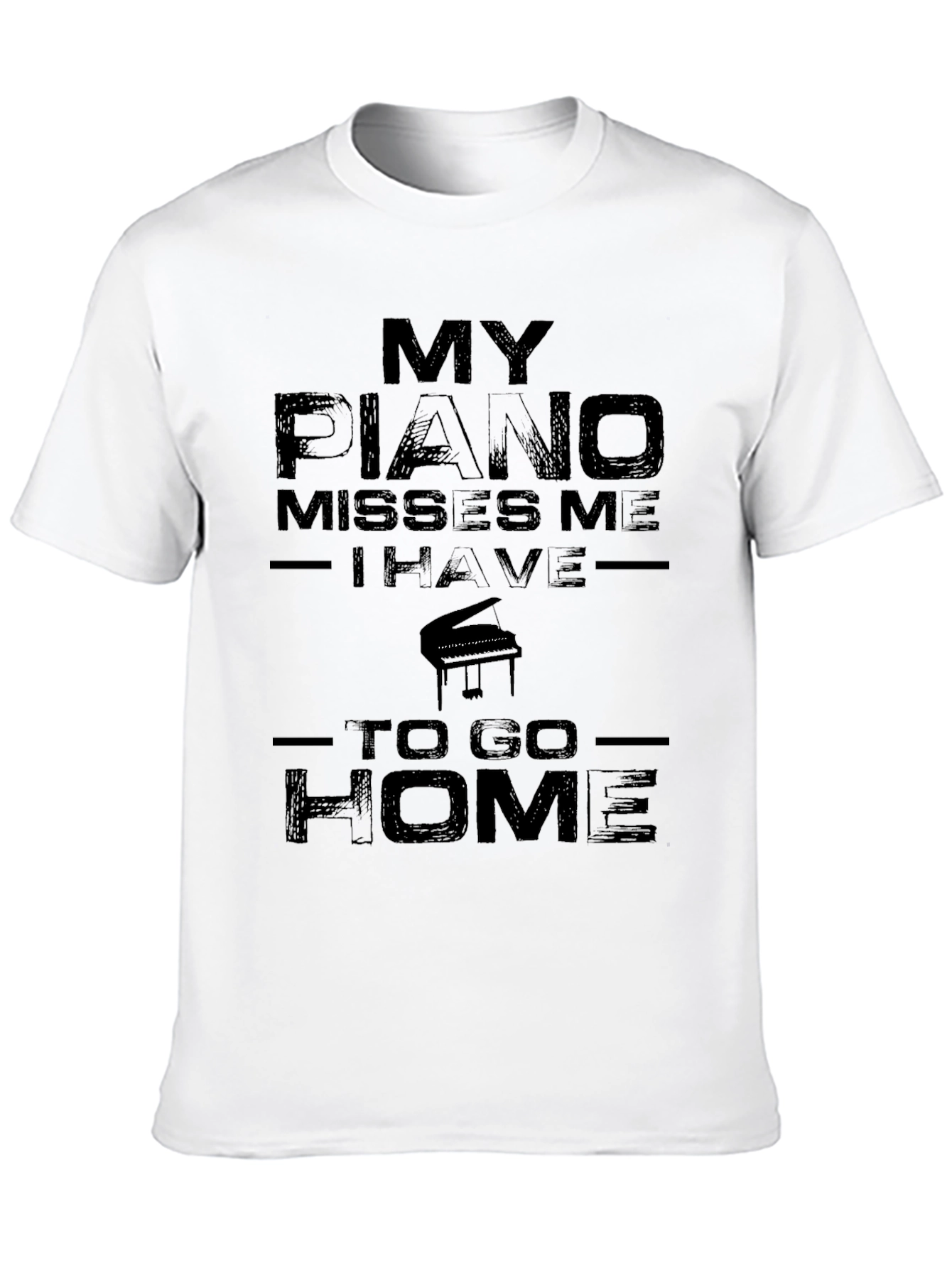 My Piano Misses Me T-Shirt