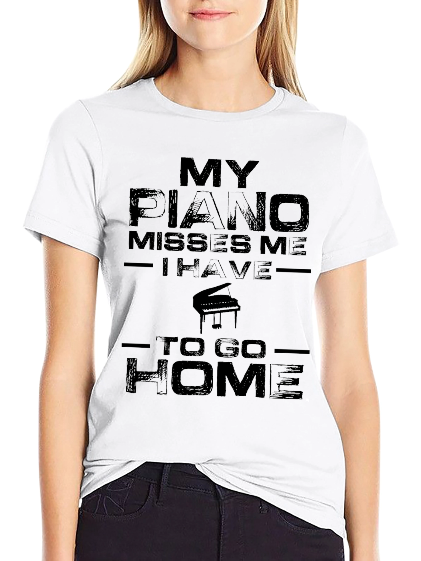 My Piano Misses Me T-Shirt