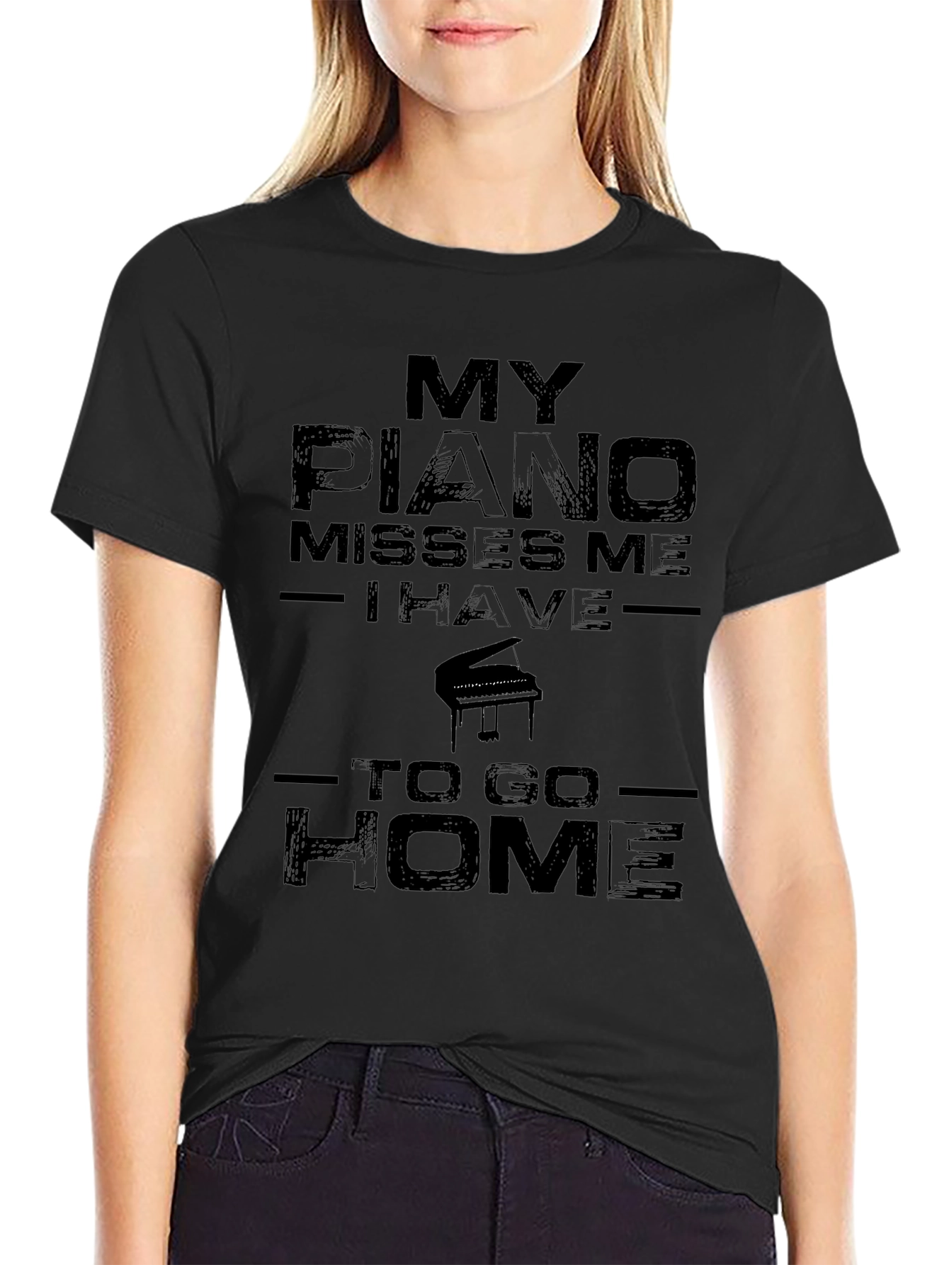 My Piano Misses Me T-Shirt